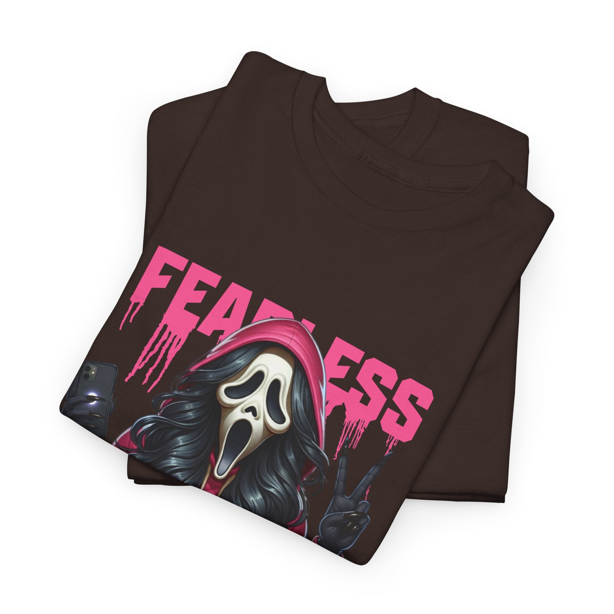 (DESIGN ON FRONT) Fearless in Recovery Tee, Support Shirt, Gift for Friends, Addiction Awareness, Motivational T-Shirt, Recovery Advocate Wear