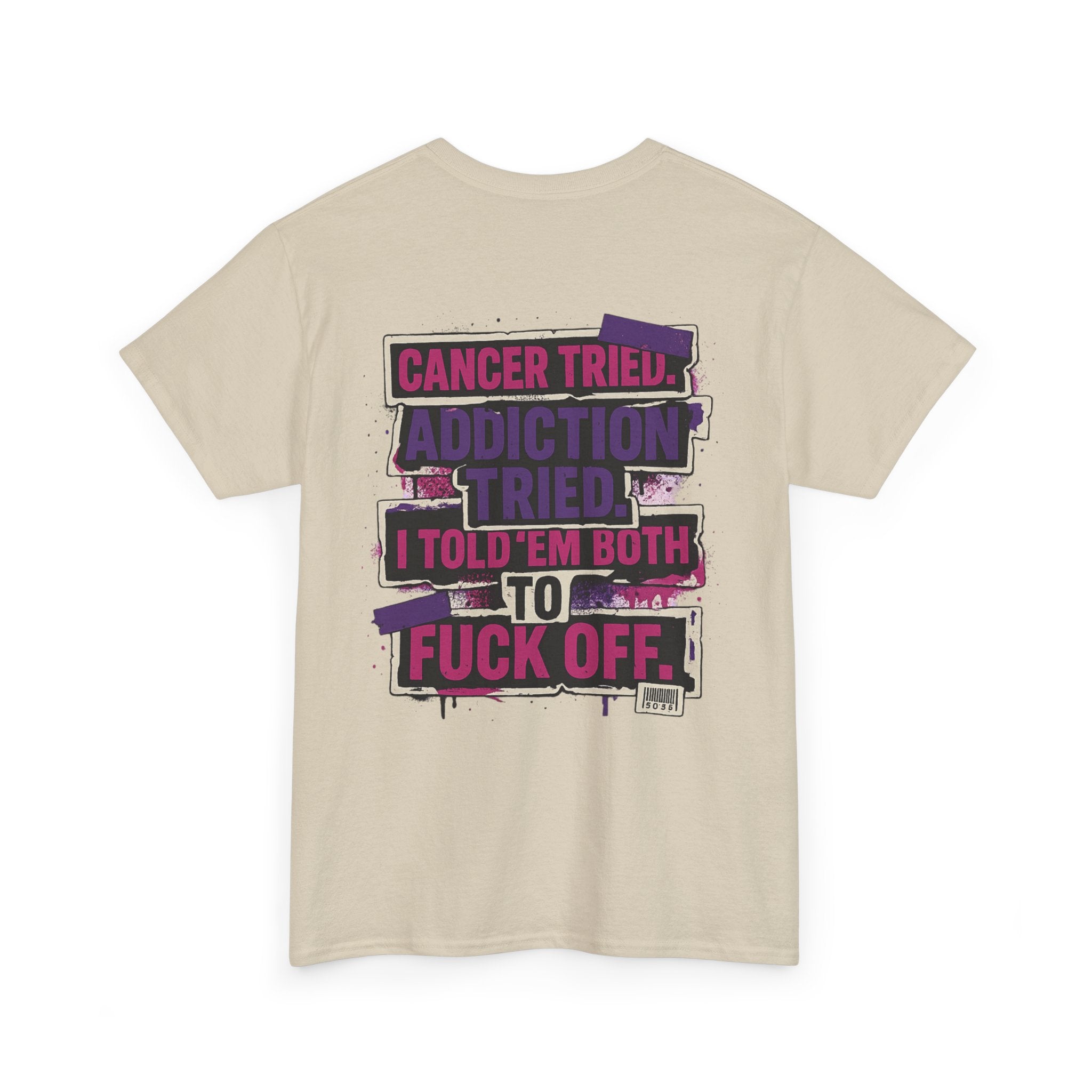 Empowerment Tee - Cancer & Addiction Awareness Shirt, Motivational T-Shirt, Unisex Graphic Tee, Gift for Survivors, Resilience Apparel