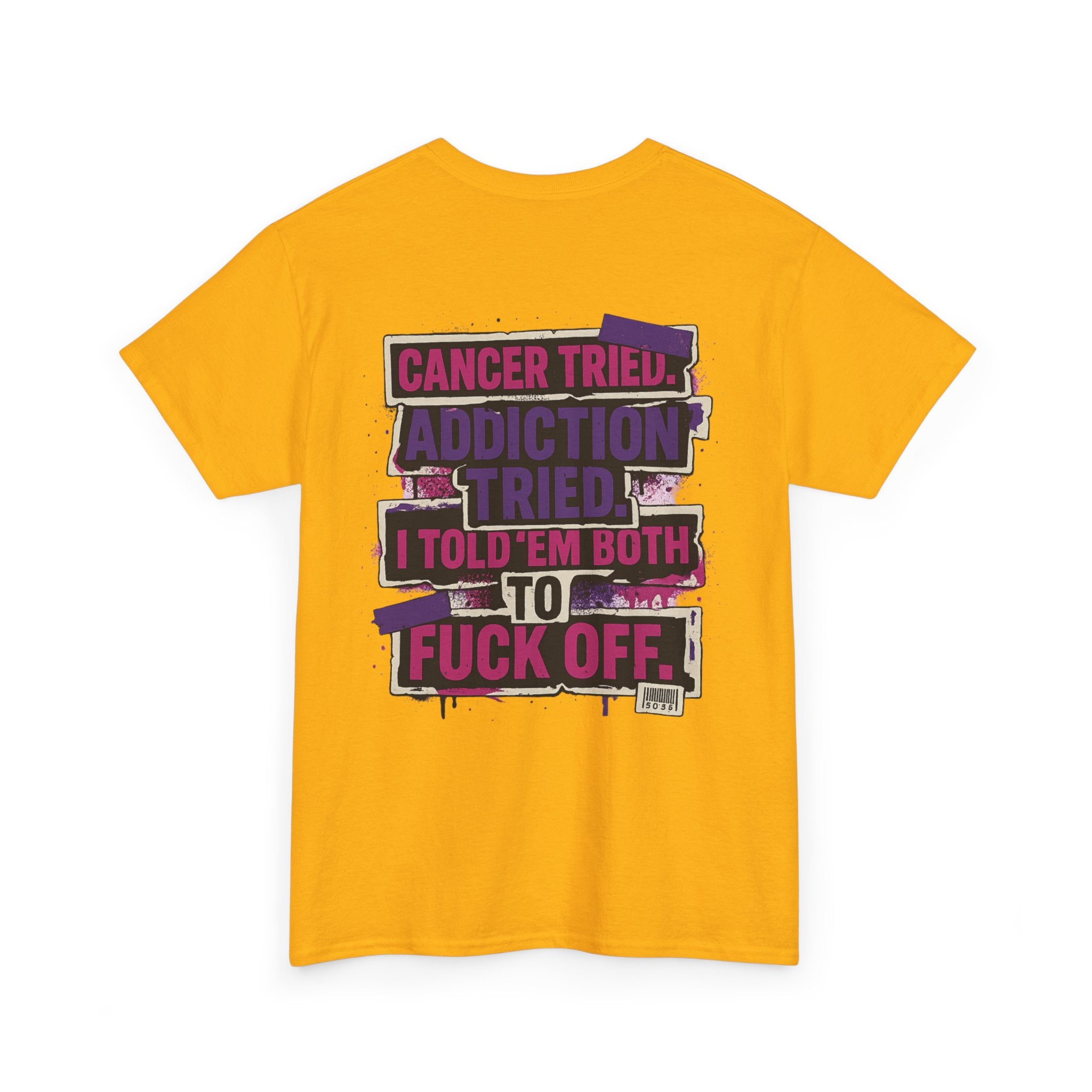 Empowerment Tee - Cancer & Addiction Awareness Shirt, Motivational T-Shirt, Unisex Graphic Tee, Gift for Survivors, Resilience Apparel