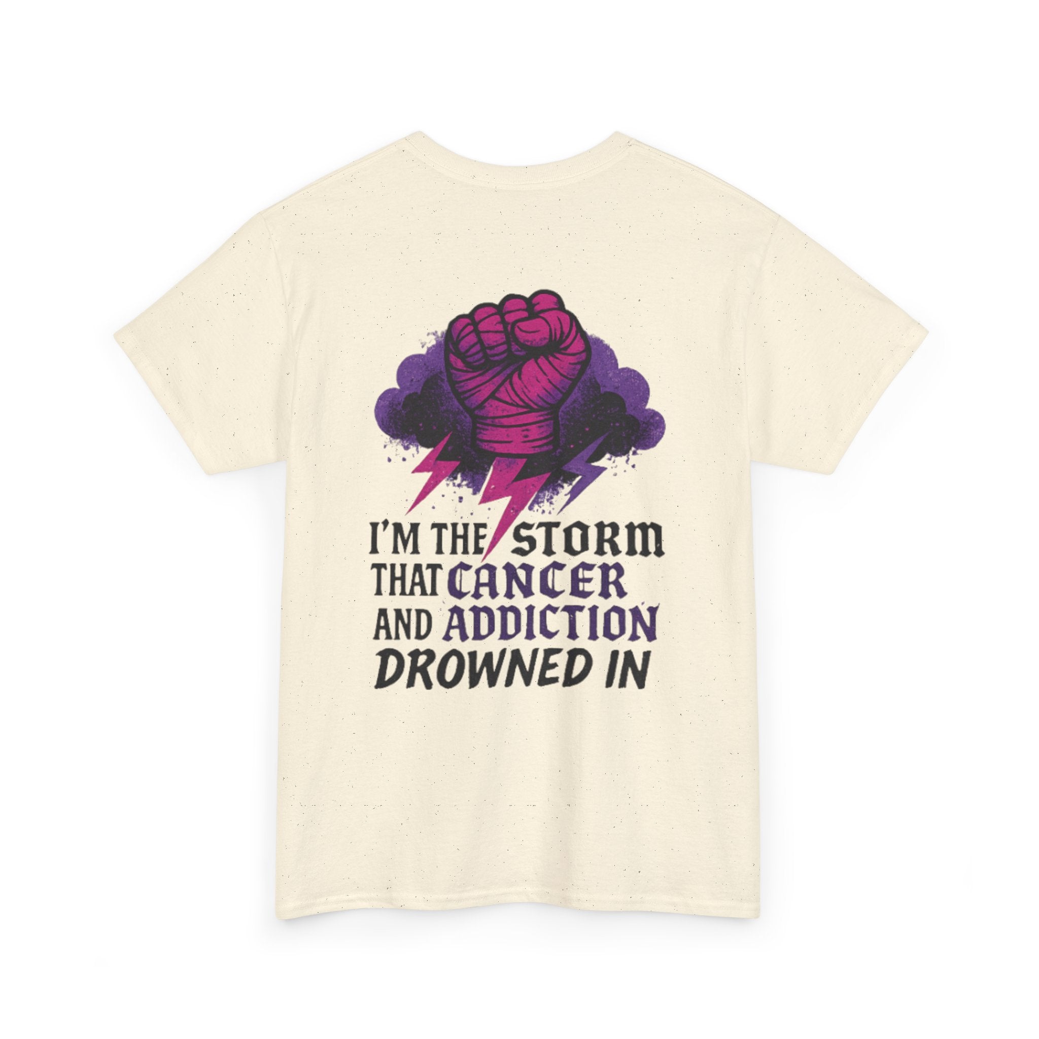 Empowering Unisex T-Shirt, Cancer Awareness Tee, Addiction Recovery Shirt, Inspirational Gift, Motivational Apparel