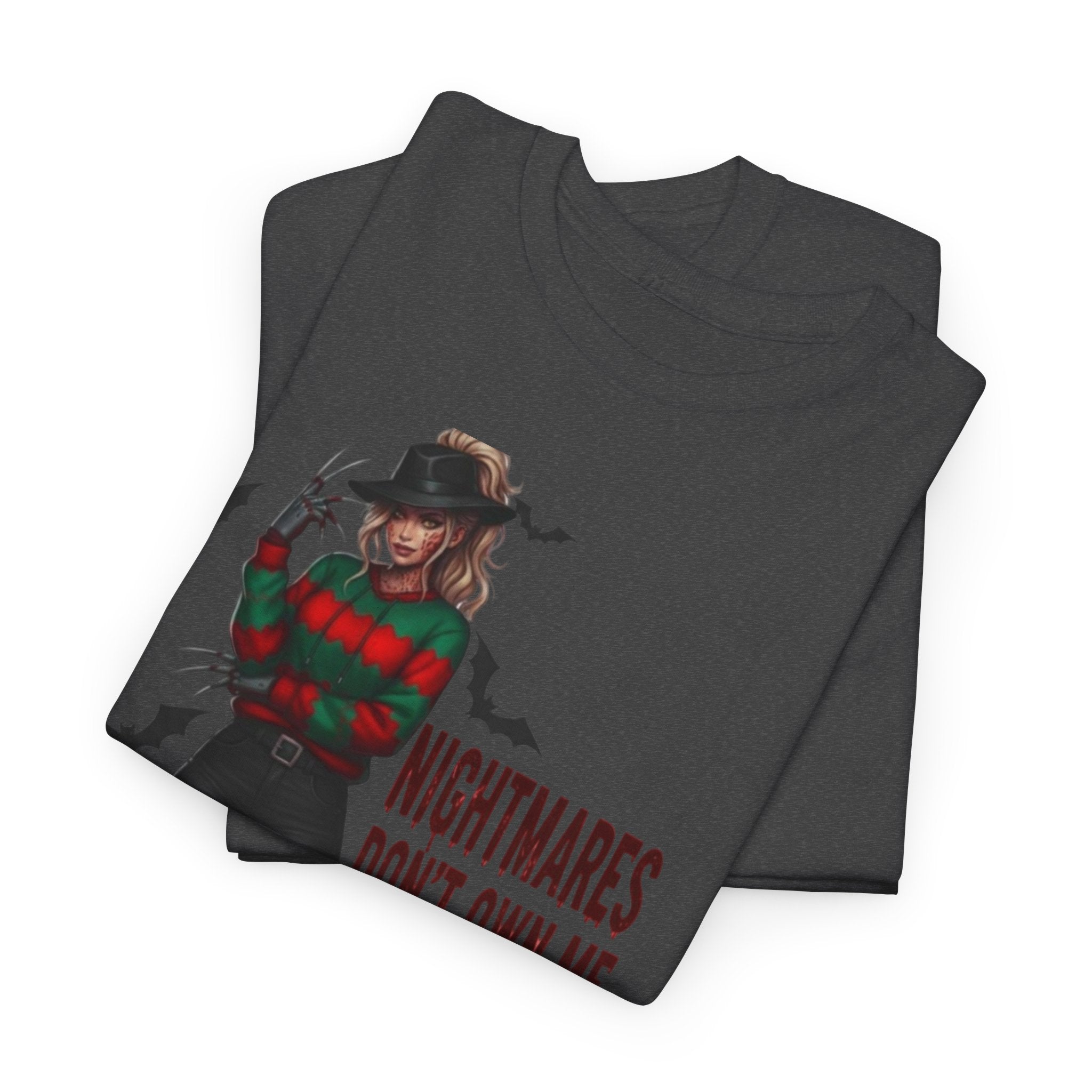 Nightmare Recovery Horror Graphic Tee, Unisex Cotton Shirt for Halloween, Gothic Style Apparel, Spooky Gifts, Unique Horror Fan Tees