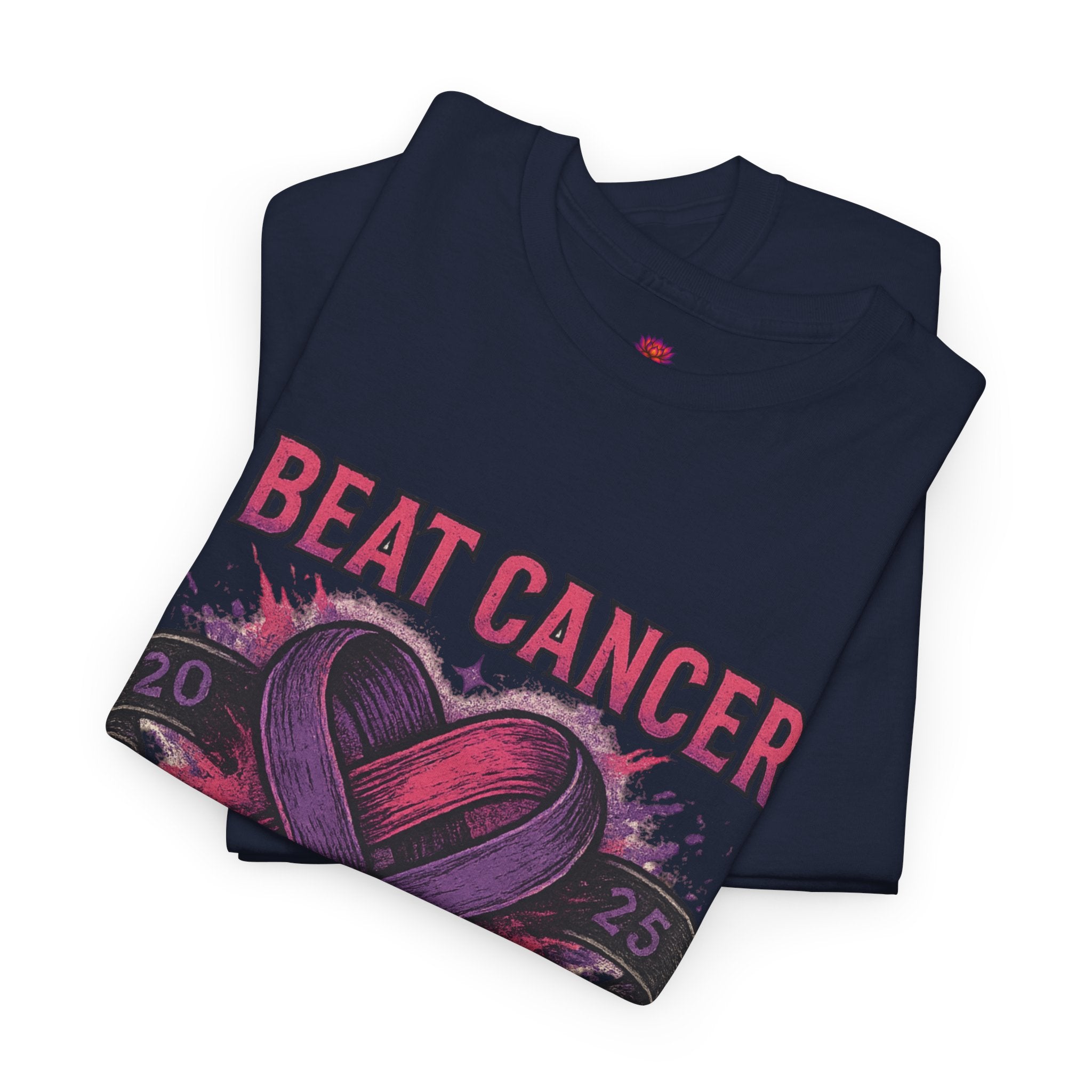 Cancer Awareness Unisex Tee - I Beat Cancer, Fight Against Addiction, Support Breast Cancer, Inspirational Gift, Comfortable Cotton Shirt