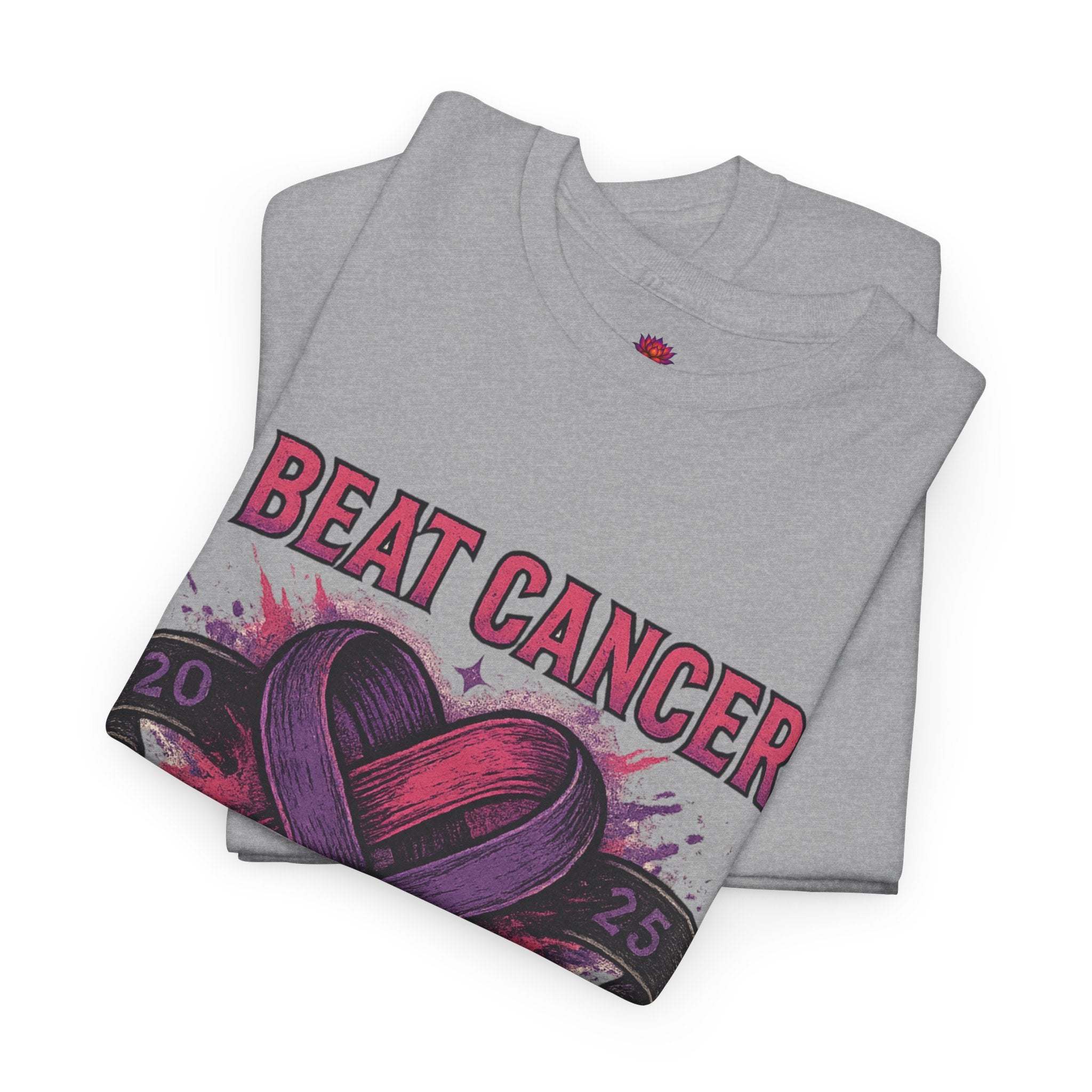 Cancer Awareness Unisex Tee - I Beat Cancer, Fight Against Addiction, Support Breast Cancer, Inspirational Gift, Comfortable Cotton Shirt
