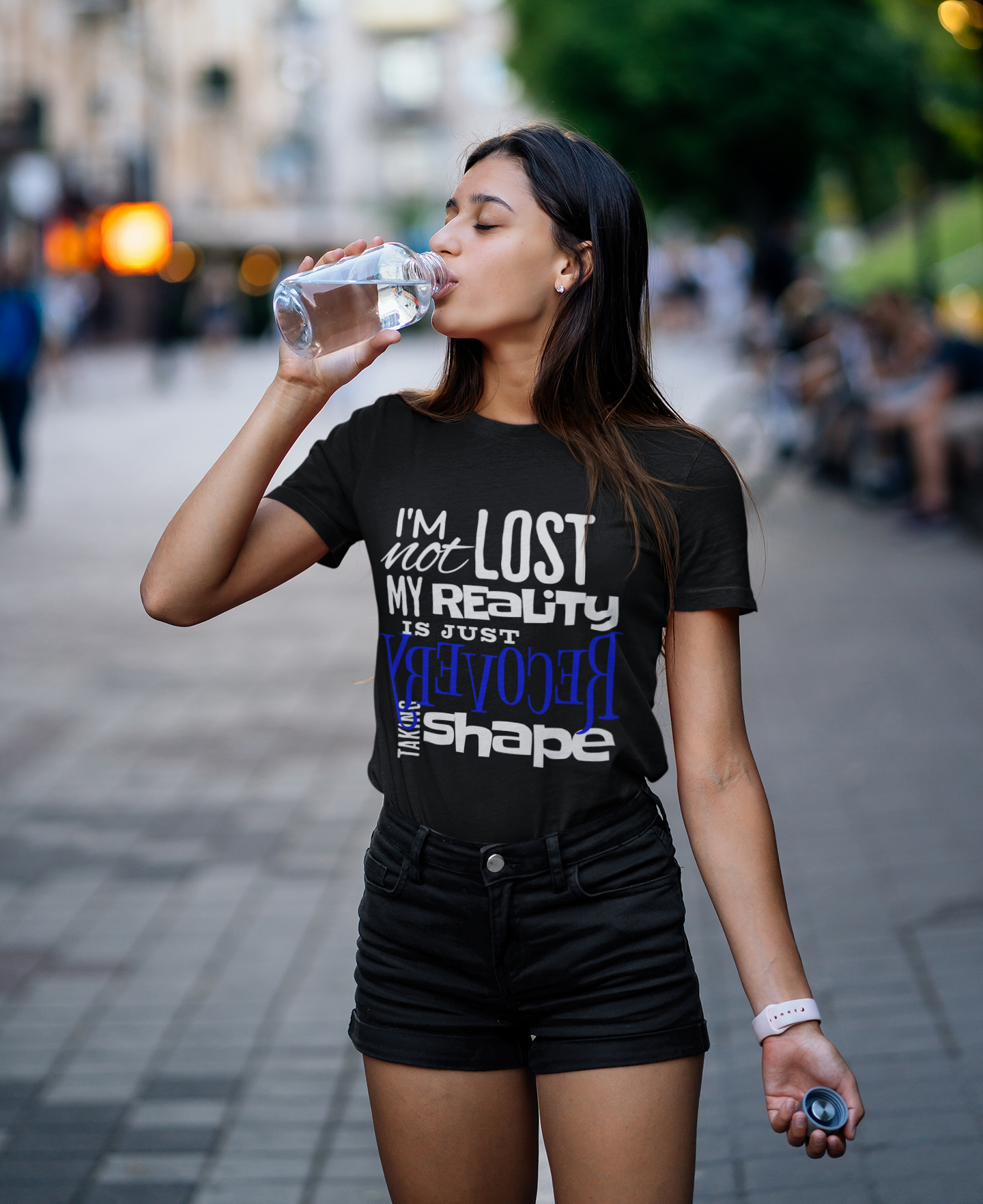 (DESIGN ON FRONT) Inspiring Quote T-Shirt, Motivational Tee, Thought-Provoking Apparel, Gift for Dreamers, Everyday Wear, Casual Statement Shirt