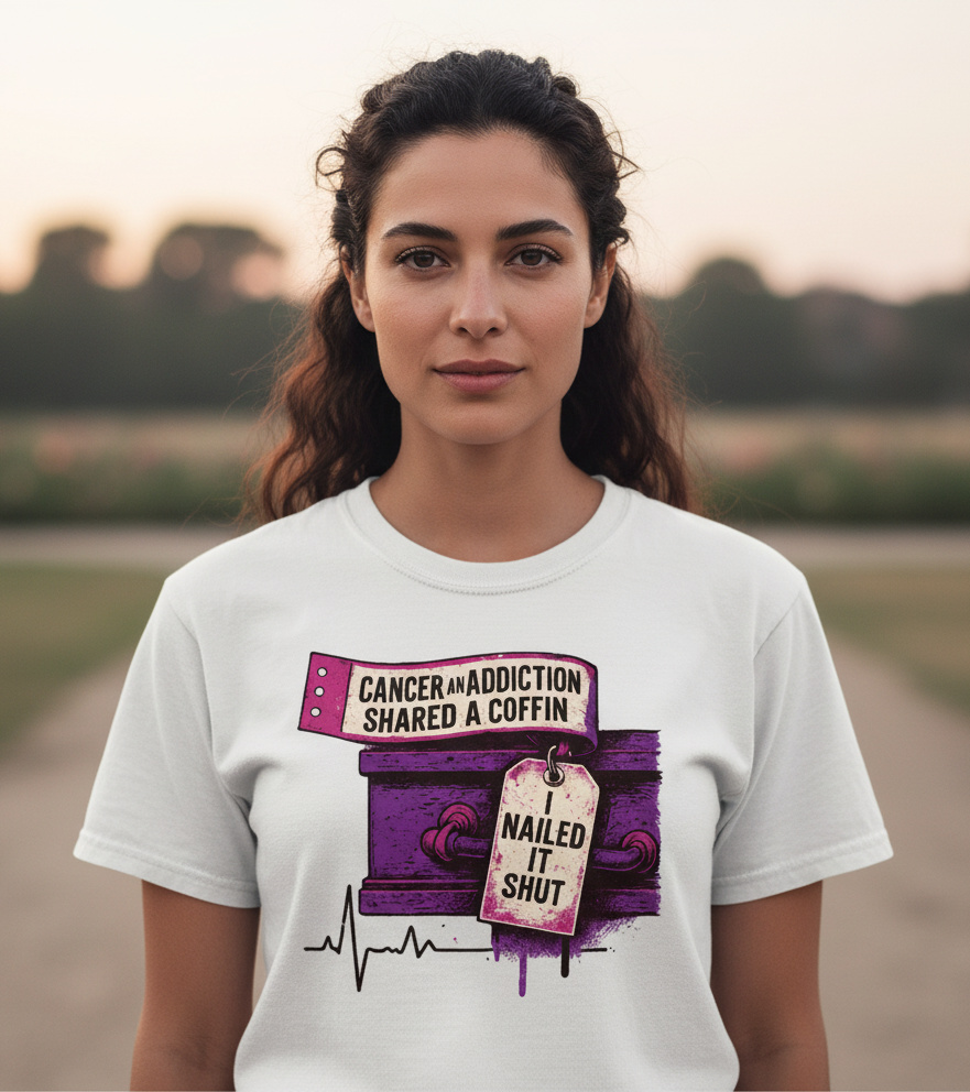 Cancer Awareness Unisex Tee, Inspirational Shirt, Gift for Grief Support, Memorial T-Shirt, October Awareness Product