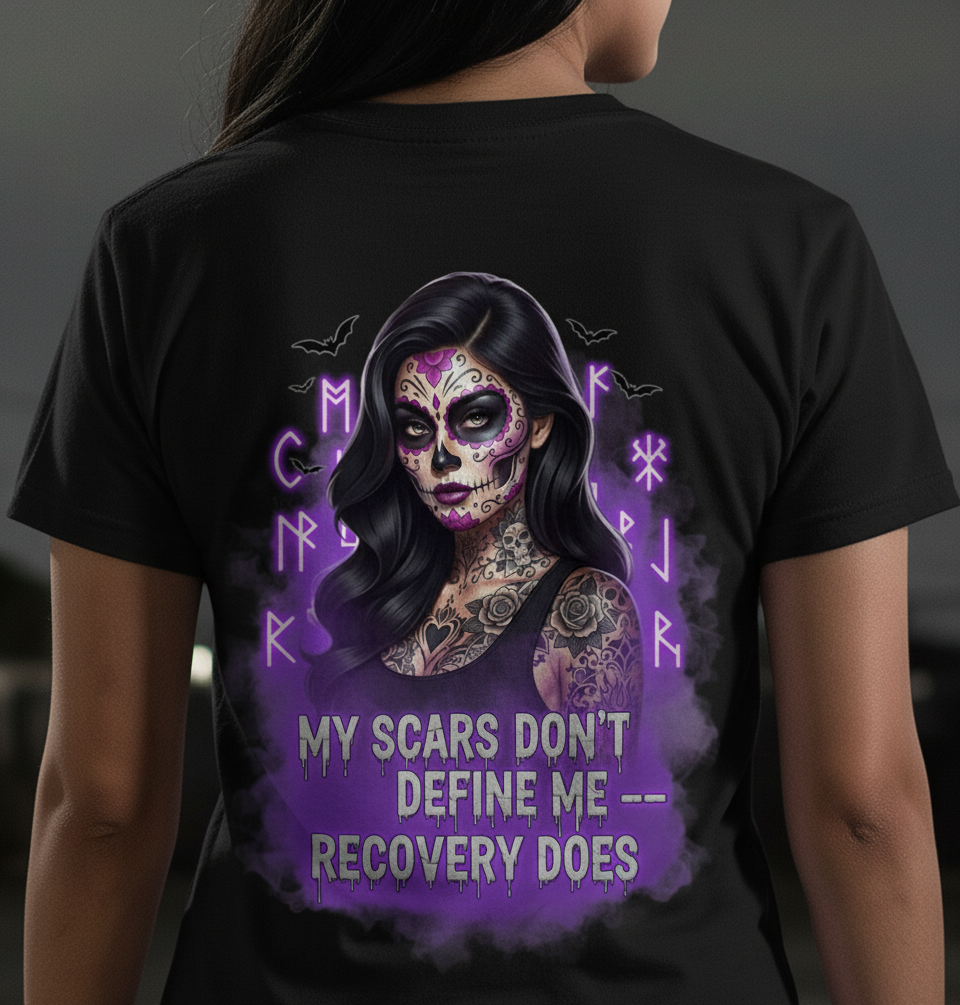 Recovery Embrace Tee, Empowerment Shirt for Mental Health Awareness, Gift for Self-Love, Inspirational Gift, Recovery Journey T-Shirt