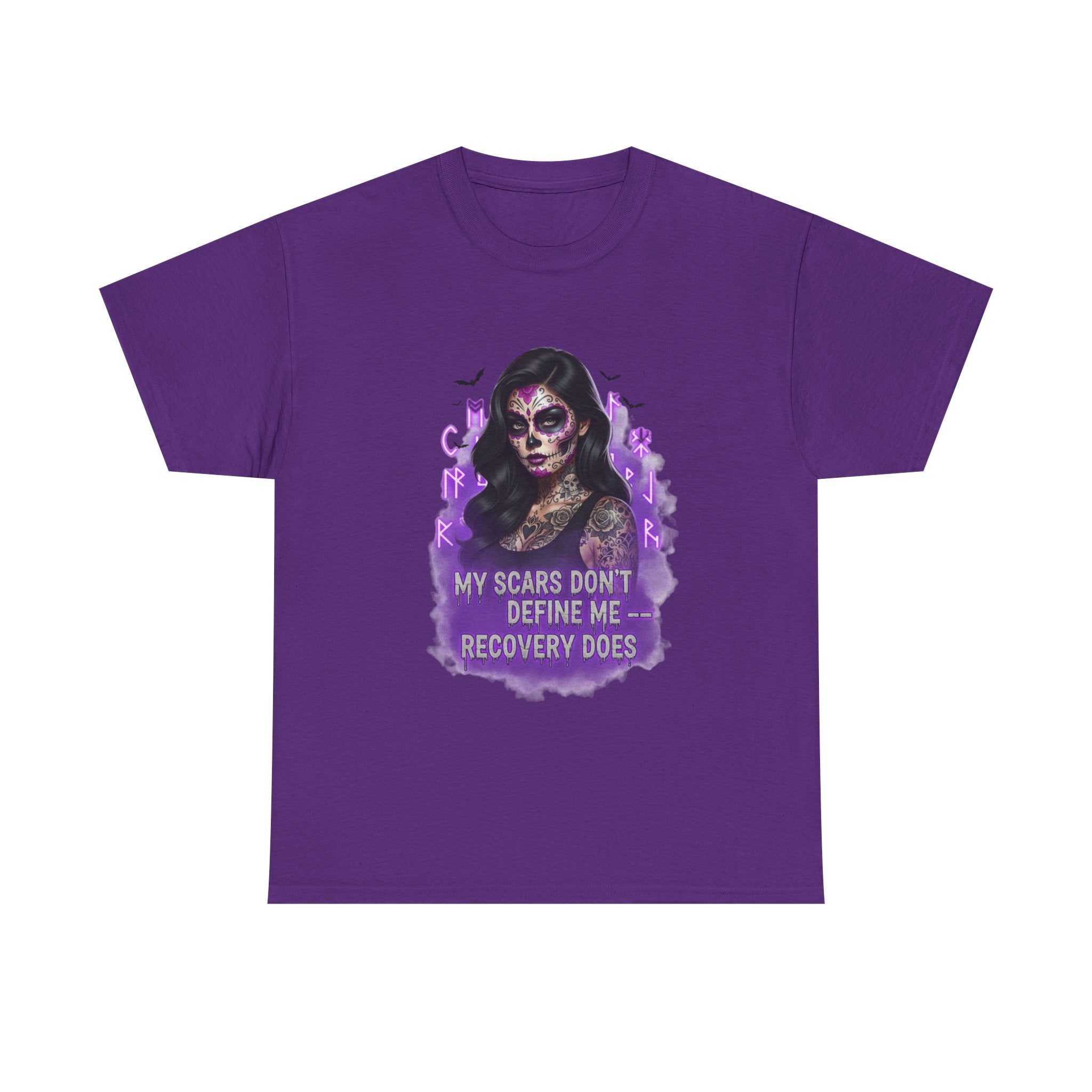 Empowering Recovery Graphic Tee, Unisex Cotton Shirt, Inspirational Apparel, Mental Health Awareness, Gift for Friends, Motivational Wear
