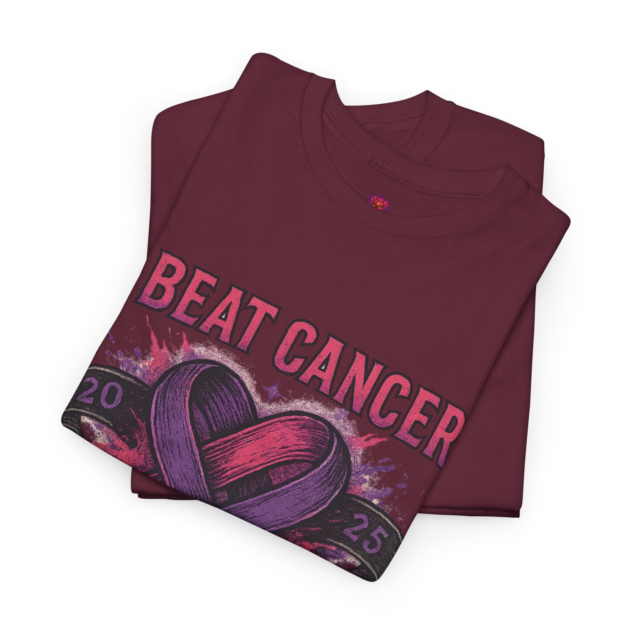 Cancer Awareness Unisex Tee - I Beat Cancer, Fight Against Addiction, Support Breast Cancer, Inspirational Gift, Comfortable Cotton Shirt