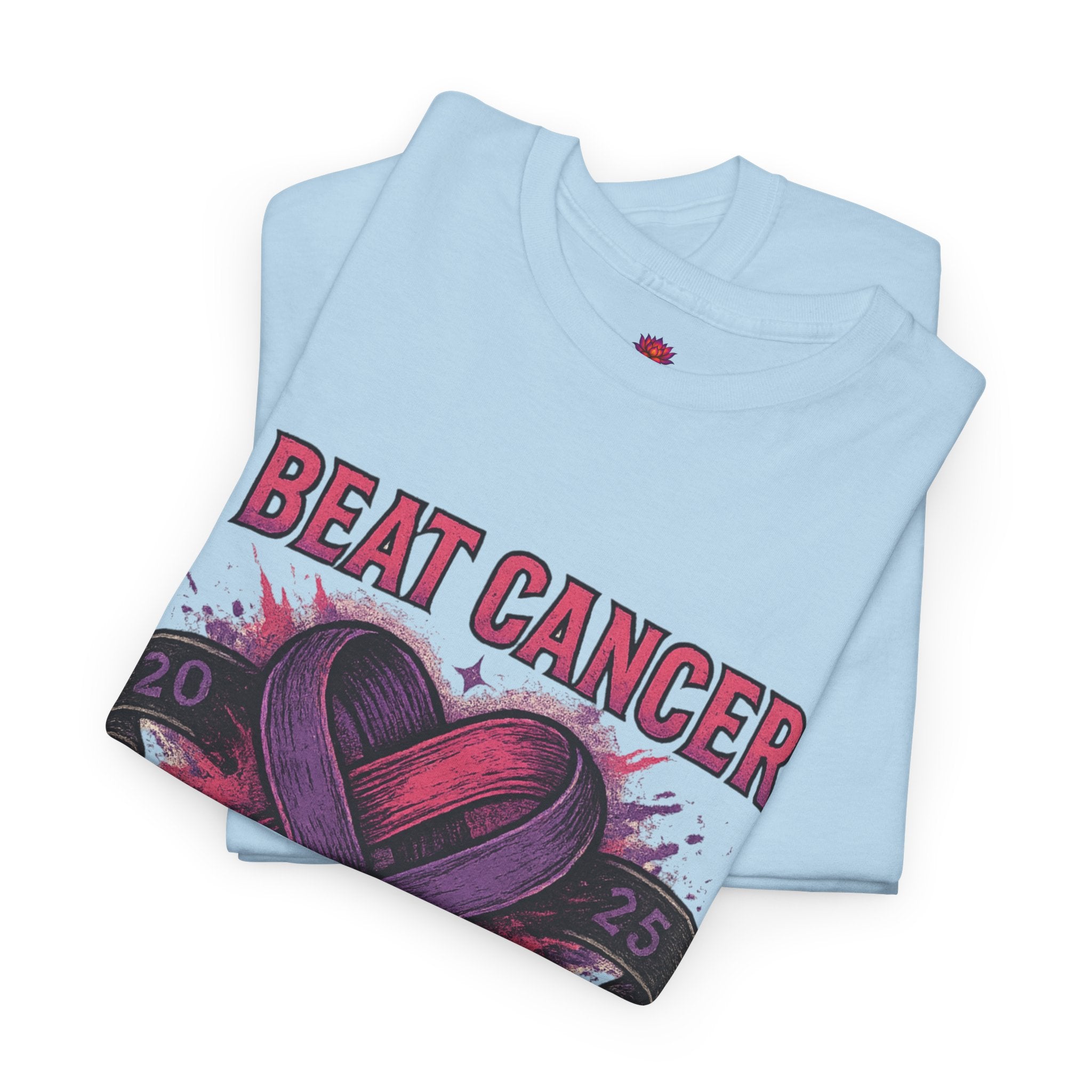 Cancer Awareness Unisex Tee - I Beat Cancer, Fight Against Addiction, Support Breast Cancer, Inspirational Gift, Comfortable Cotton Shirt