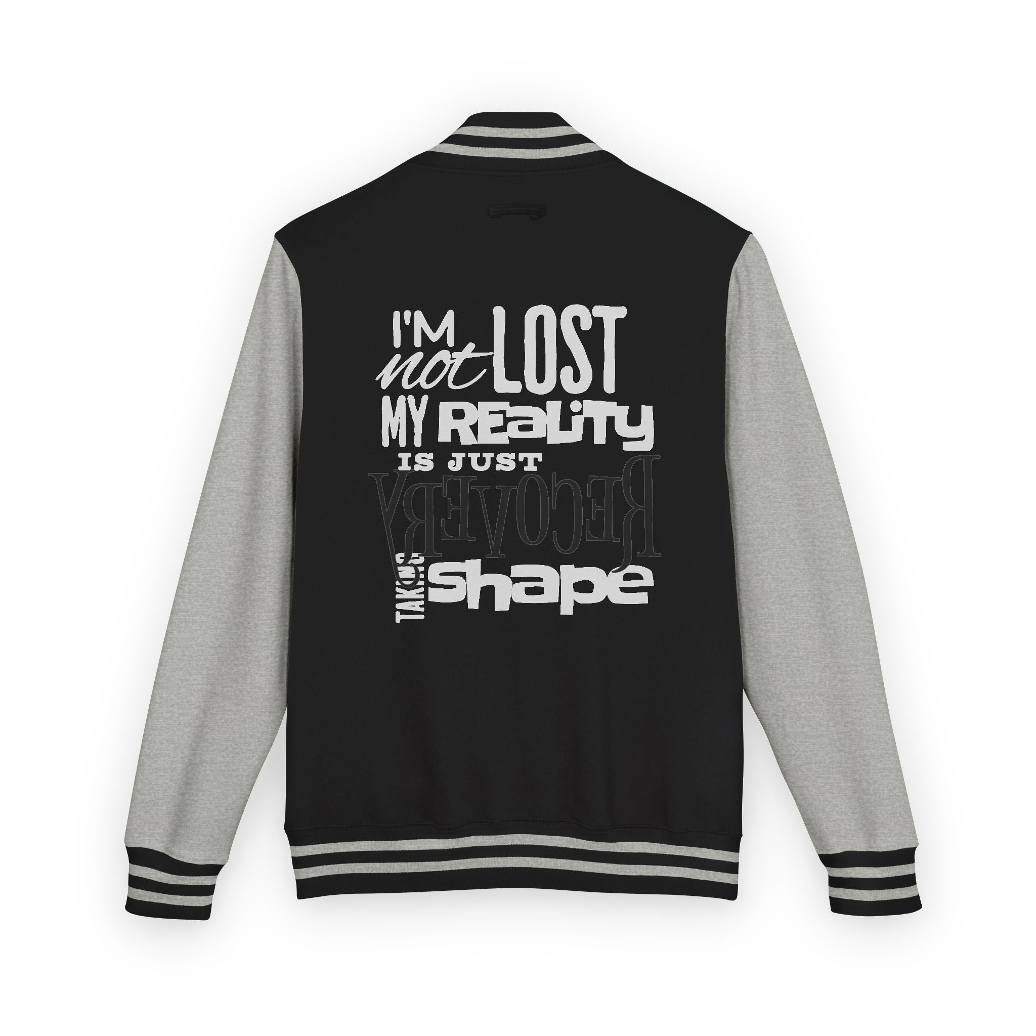 Unisex Heavyweight Letterman Jacket - Retro Style, Motivational Quote, Jacket for Sports Lovers, College Apparel, Gift for Graduates