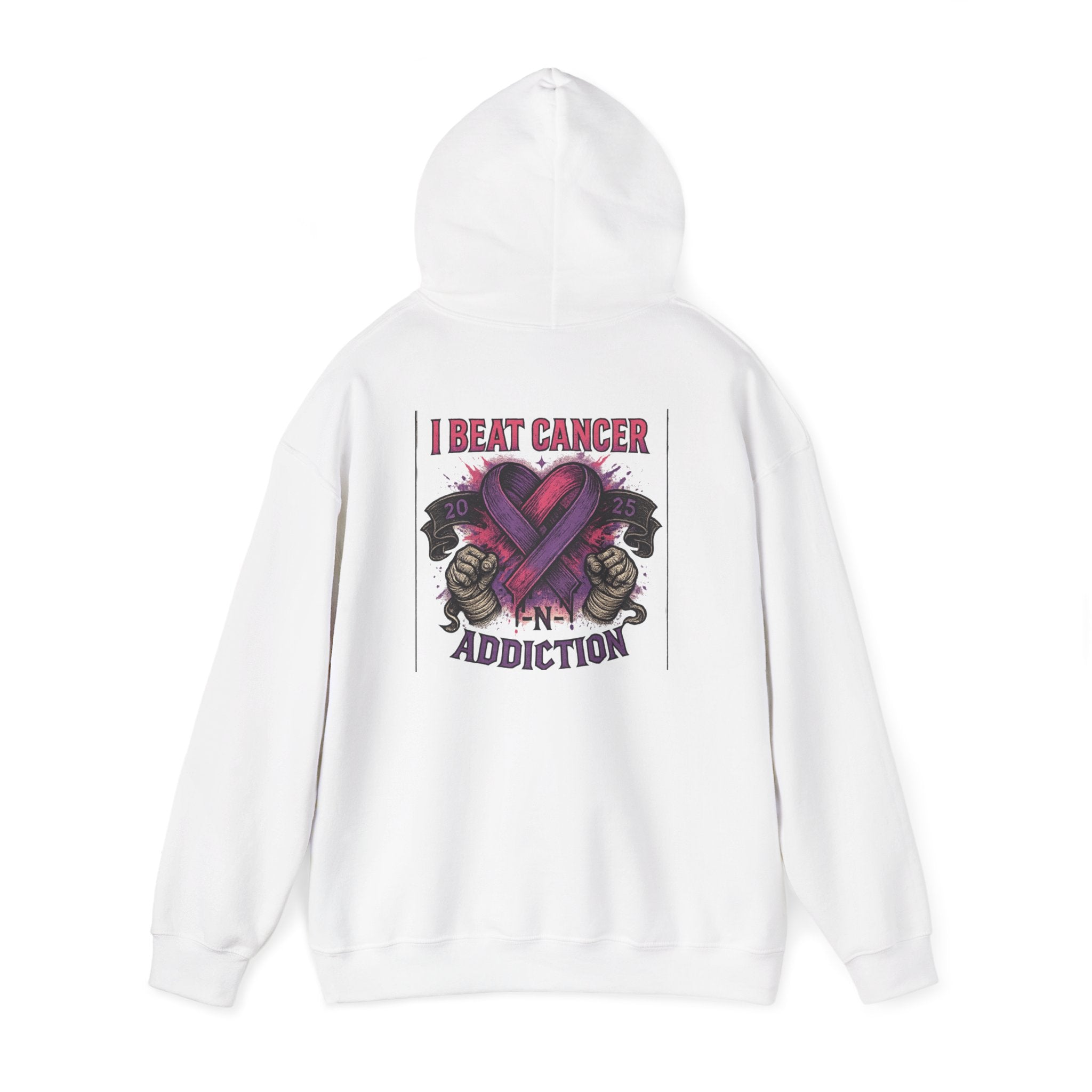 Hope & Strength Unisex Hoodie: Cancer Awareness, Compassion, Inspirational Gift, Comfort Wear, Supportive Apparel