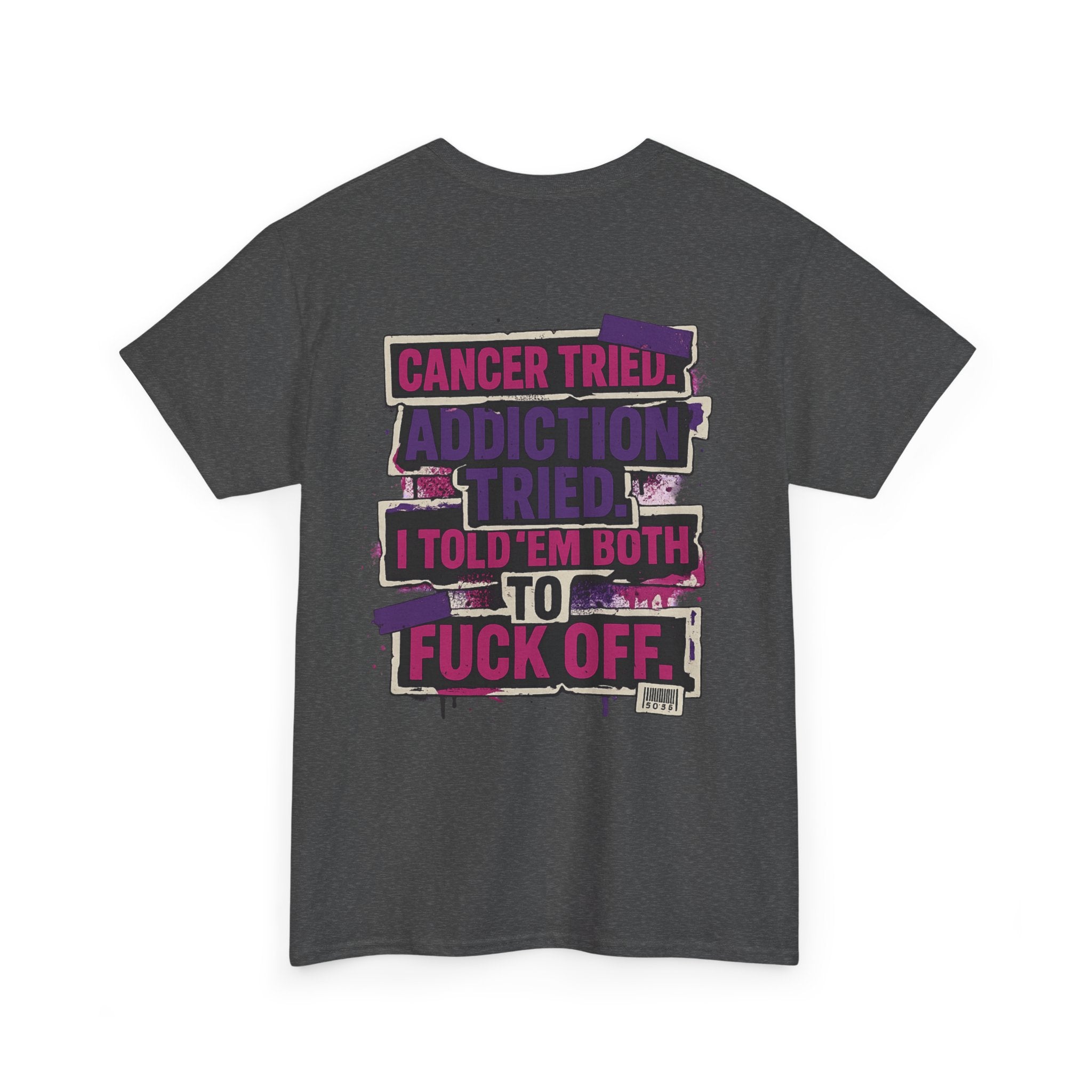 Empowerment Tee - Cancer & Addiction Awareness Shirt, Motivational T-Shirt, Unisex Graphic Tee, Gift for Survivors, Resilience Apparel