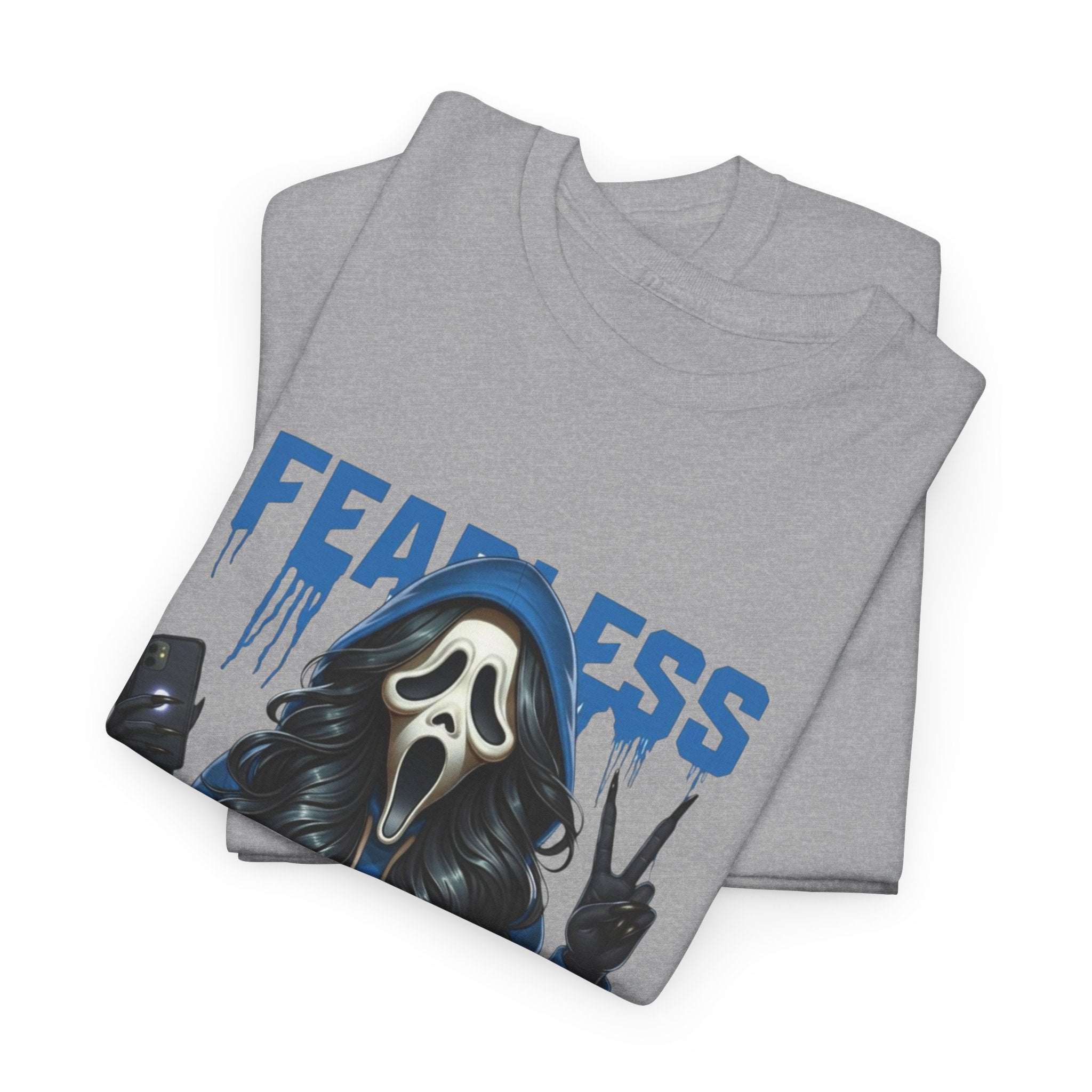 (DESIGN ON FRONT) Fearless in Recovery Tee, Motivational T-Shirt, Unisex Cotton Shirt, Recovery Awareness Apparel, Gift for Support, Inspirational Wear