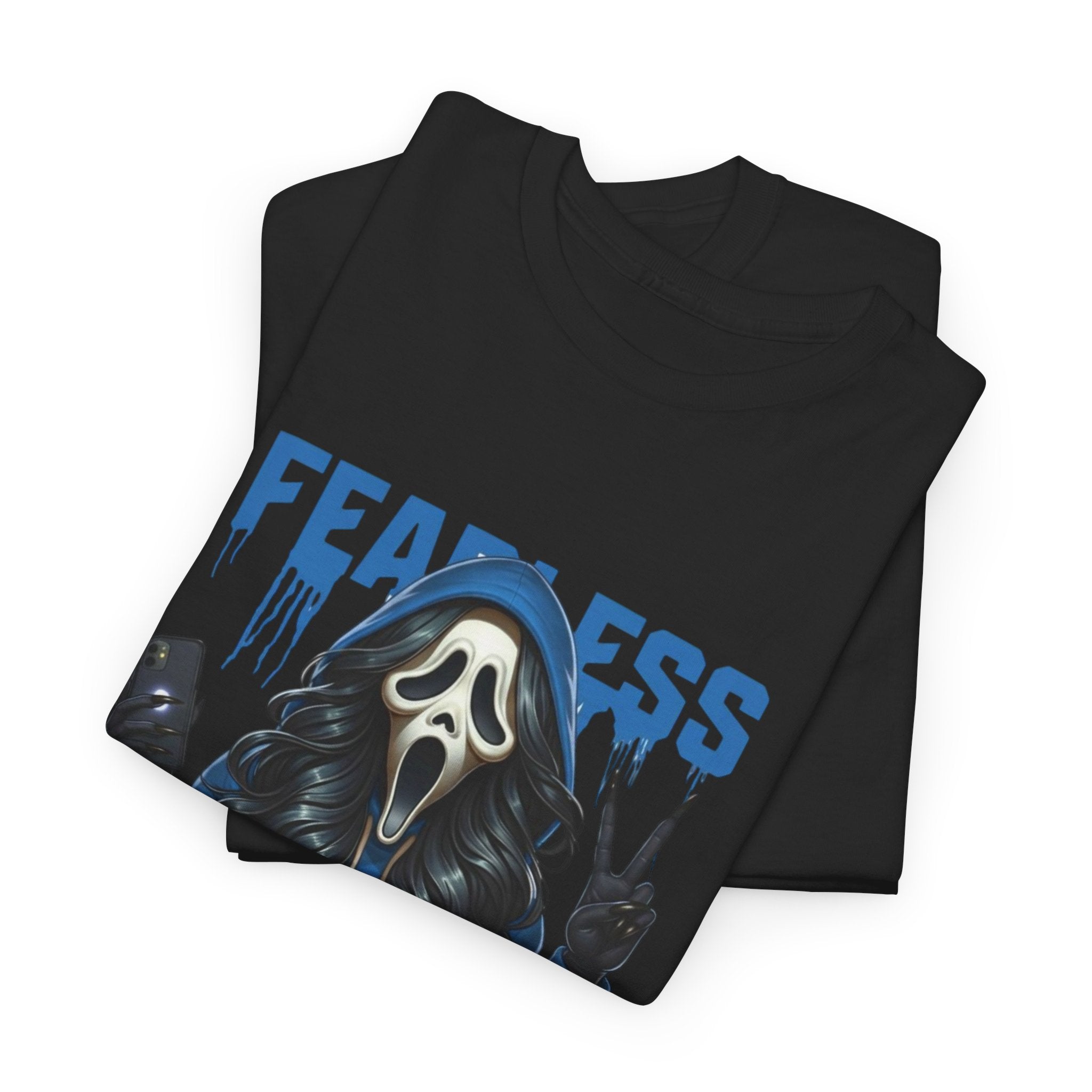 (DESIGN ON FRONT) Fearless in Recovery Tee, Motivational T-Shirt, Unisex Cotton Shirt, Recovery Awareness Apparel, Gift for Support, Inspirational Wear