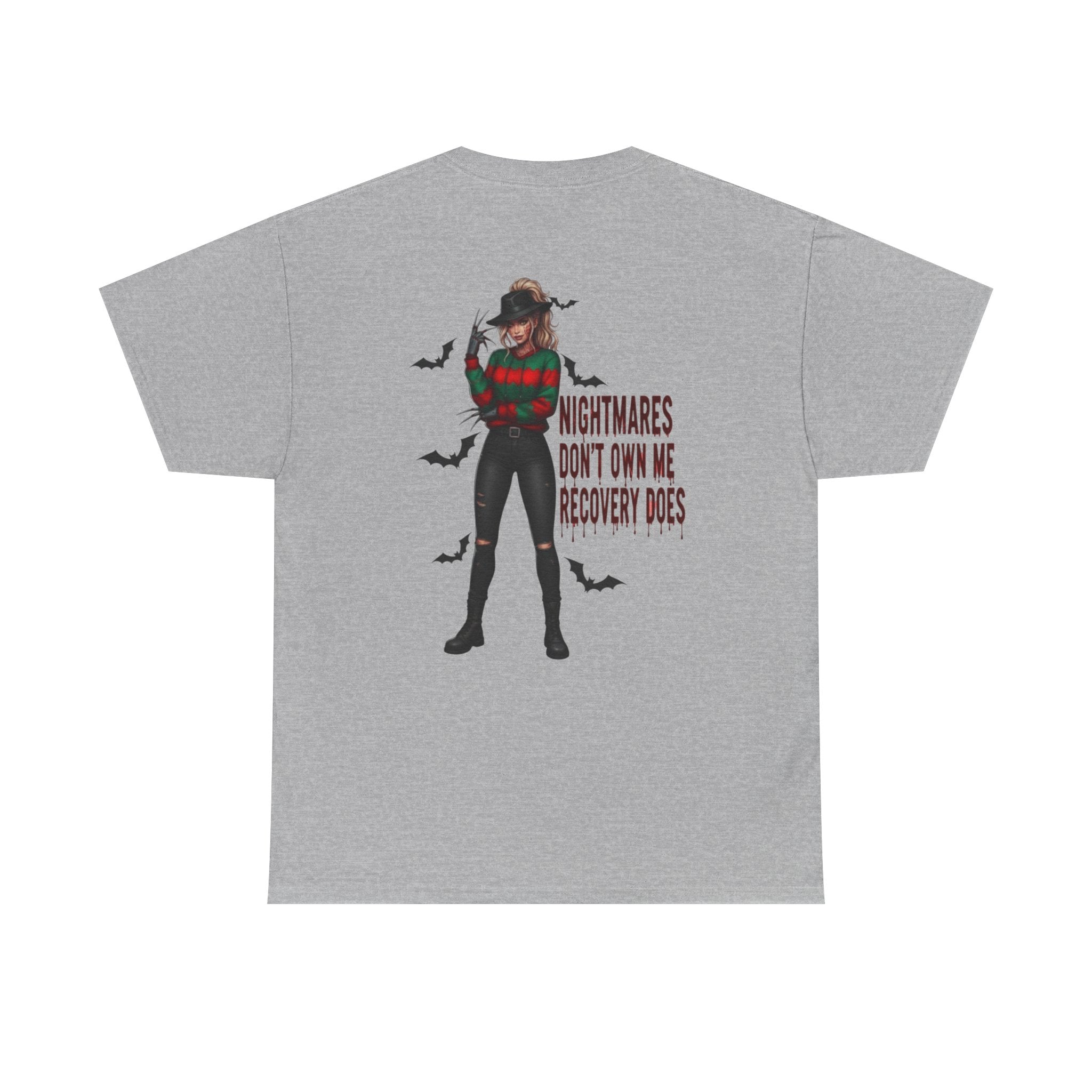 Freddy Krueger Recovery Tee, Unisex Horror T-Shirt, Nightmare Theme Shirt, Gift for Horror Fans, Halloween Apparel