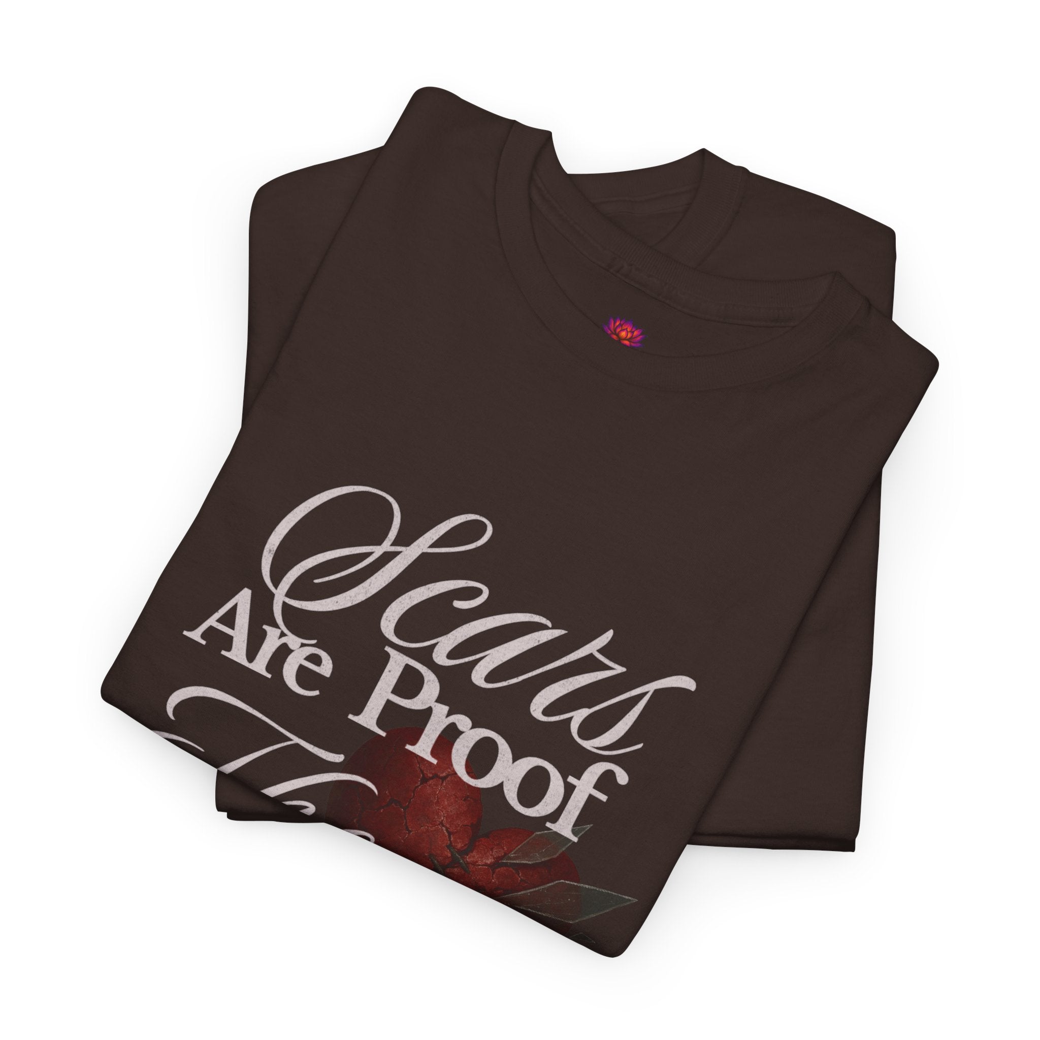 (DESIGN ON FRONT) Heartfelt Inspirational Unisex Tee, Motivational T-Shirt, Healing Message Shirt, Gift for Friends, Self-Care Apparel