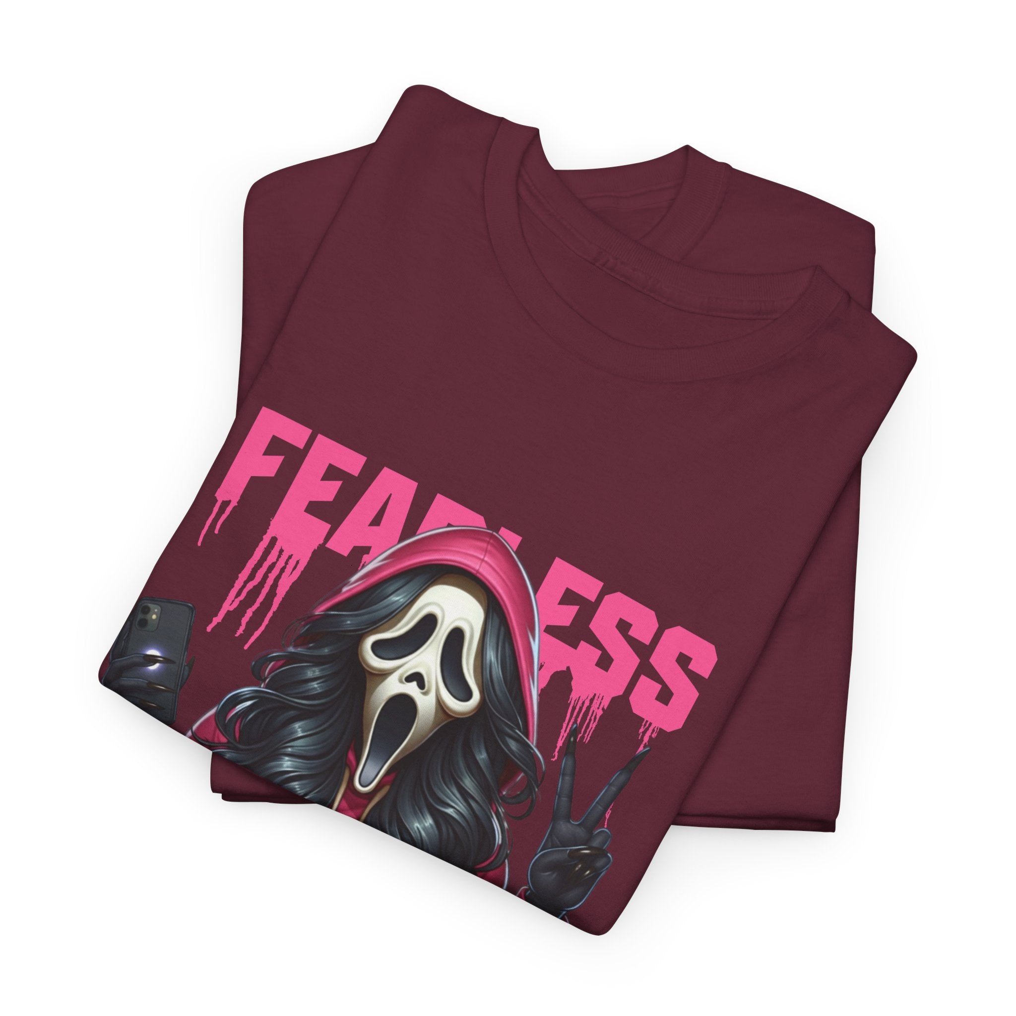 (DESIGN ON FRONT) Fearless in Recovery Tee, Support Shirt, Gift for Friends, Addiction Awareness, Motivational T-Shirt, Recovery Advocate Wear