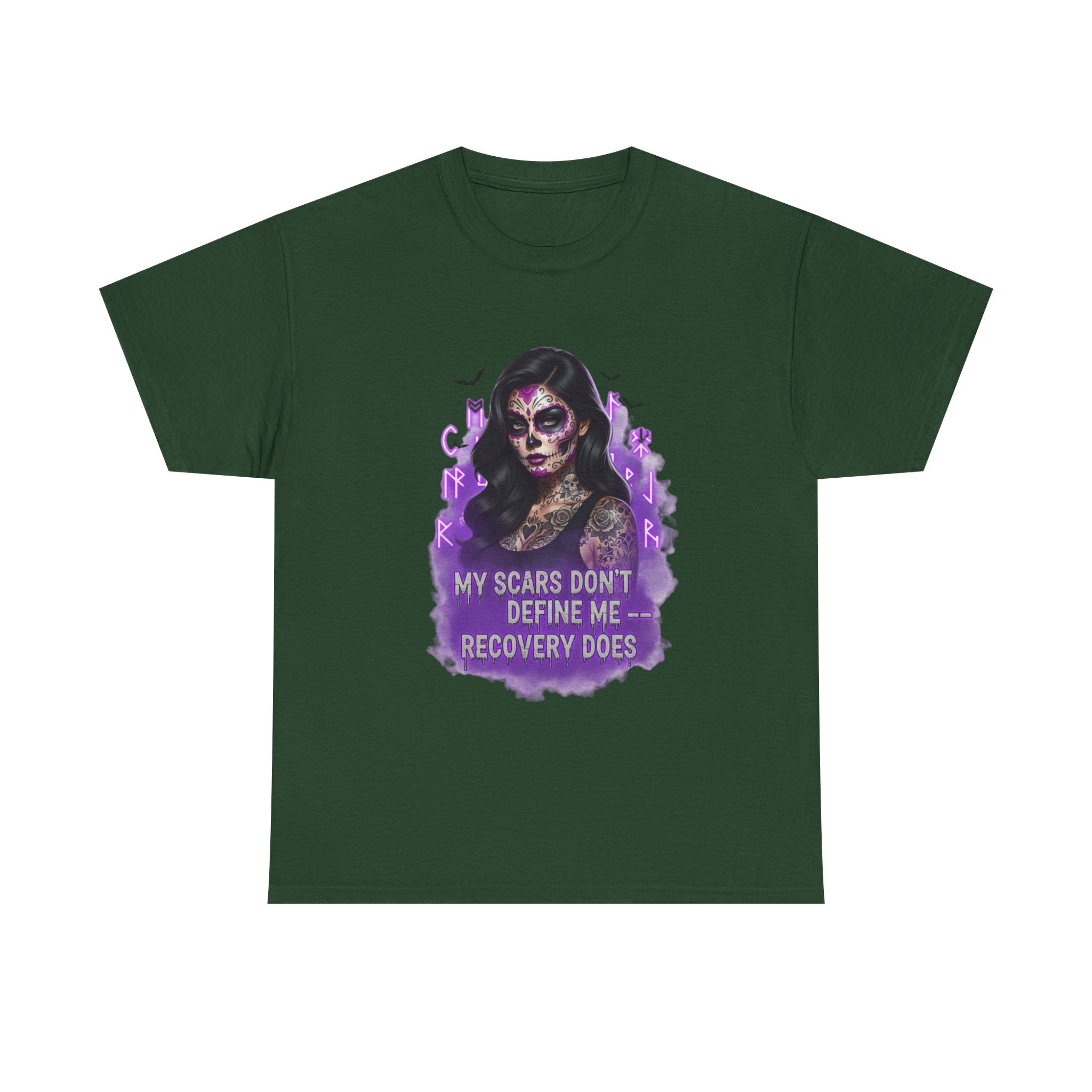 Empowering Recovery Graphic Tee, Unisex Cotton Shirt, Inspirational Apparel, Mental Health Awareness, Gift for Friends, Motivational Wear