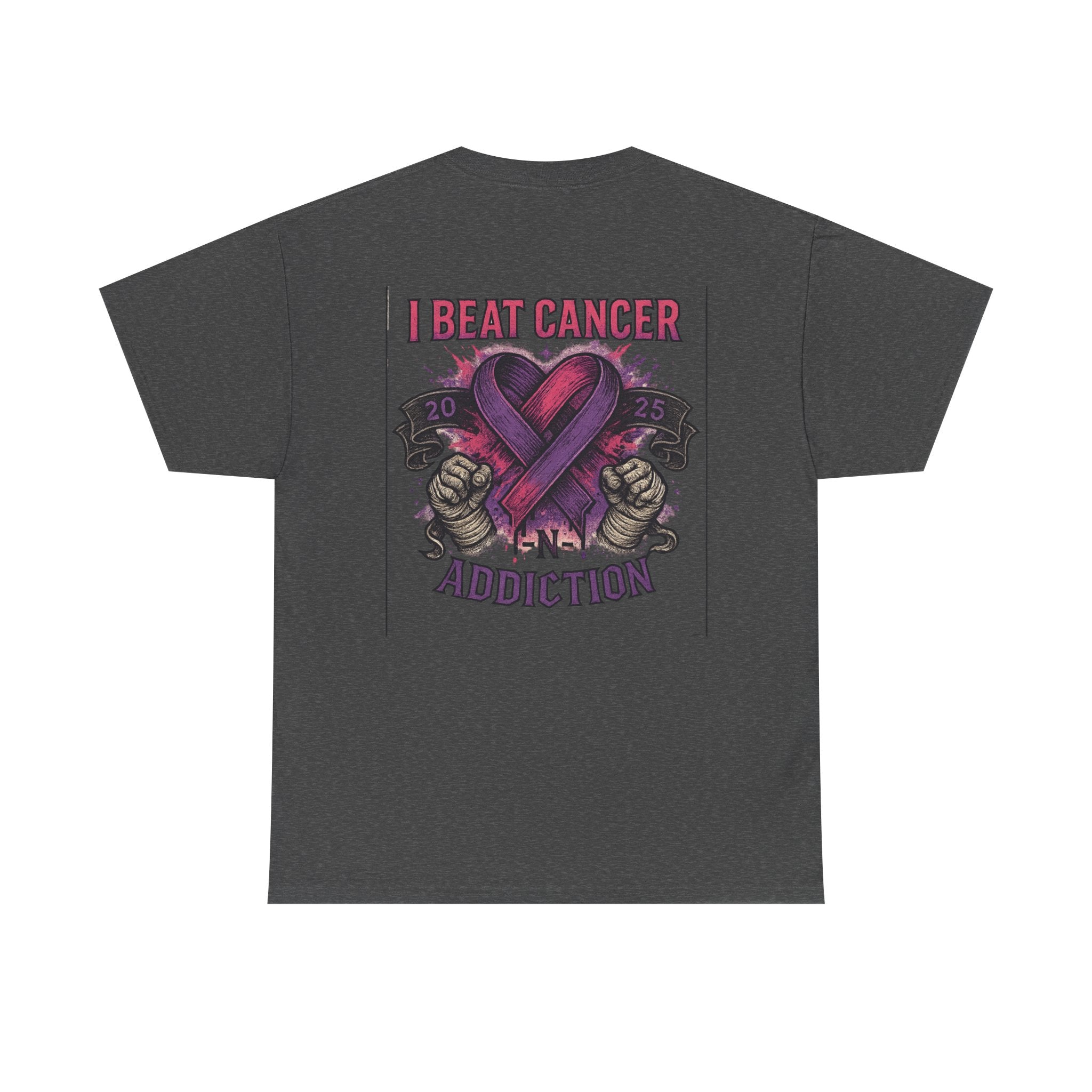 Inspirational Unisex Tee for Cancer Awareness, Beat Cancer Apparel, Gift for Fighters, Recovery Support T-Shirt, Celebration of Strength