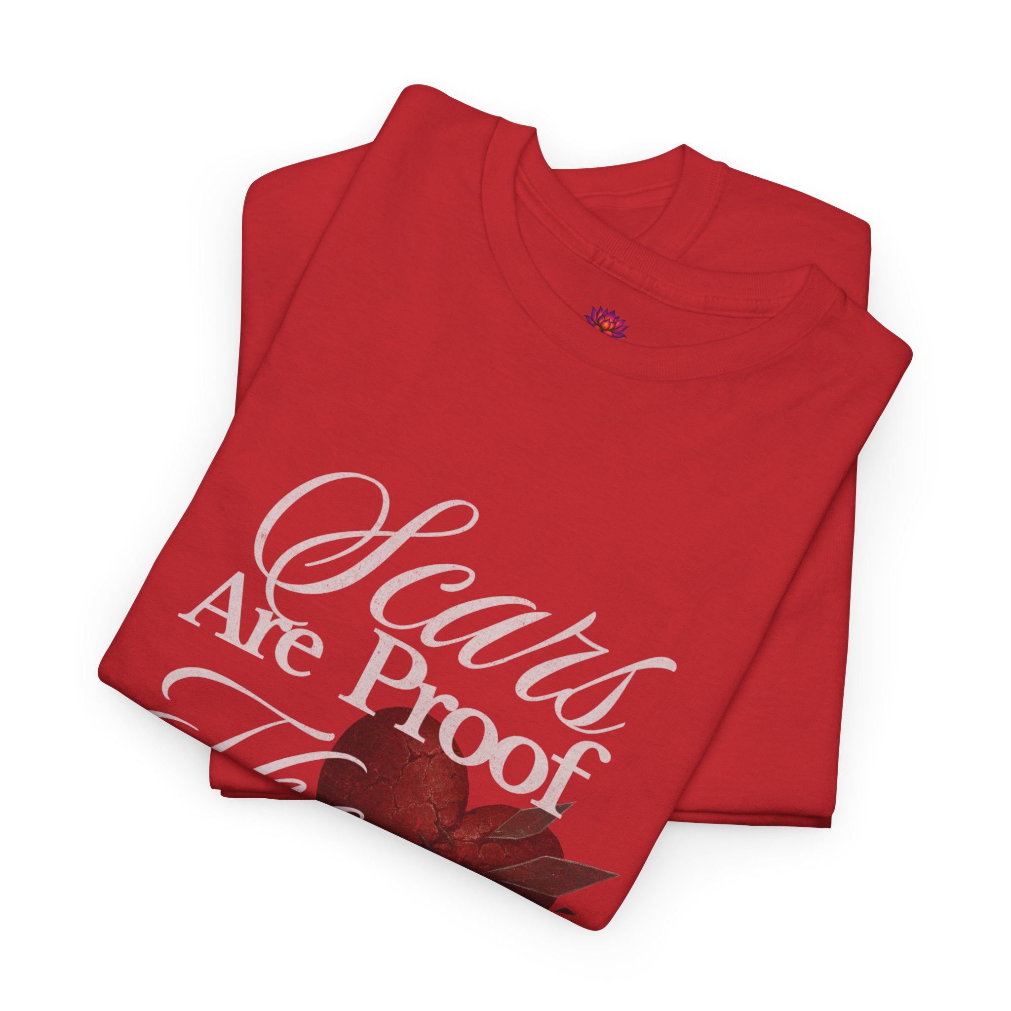 (DESIGN ON FRONT) Heartfelt Inspirational Unisex Tee, Motivational T-Shirt, Healing Message Shirt, Gift for Friends, Self-Care Apparel