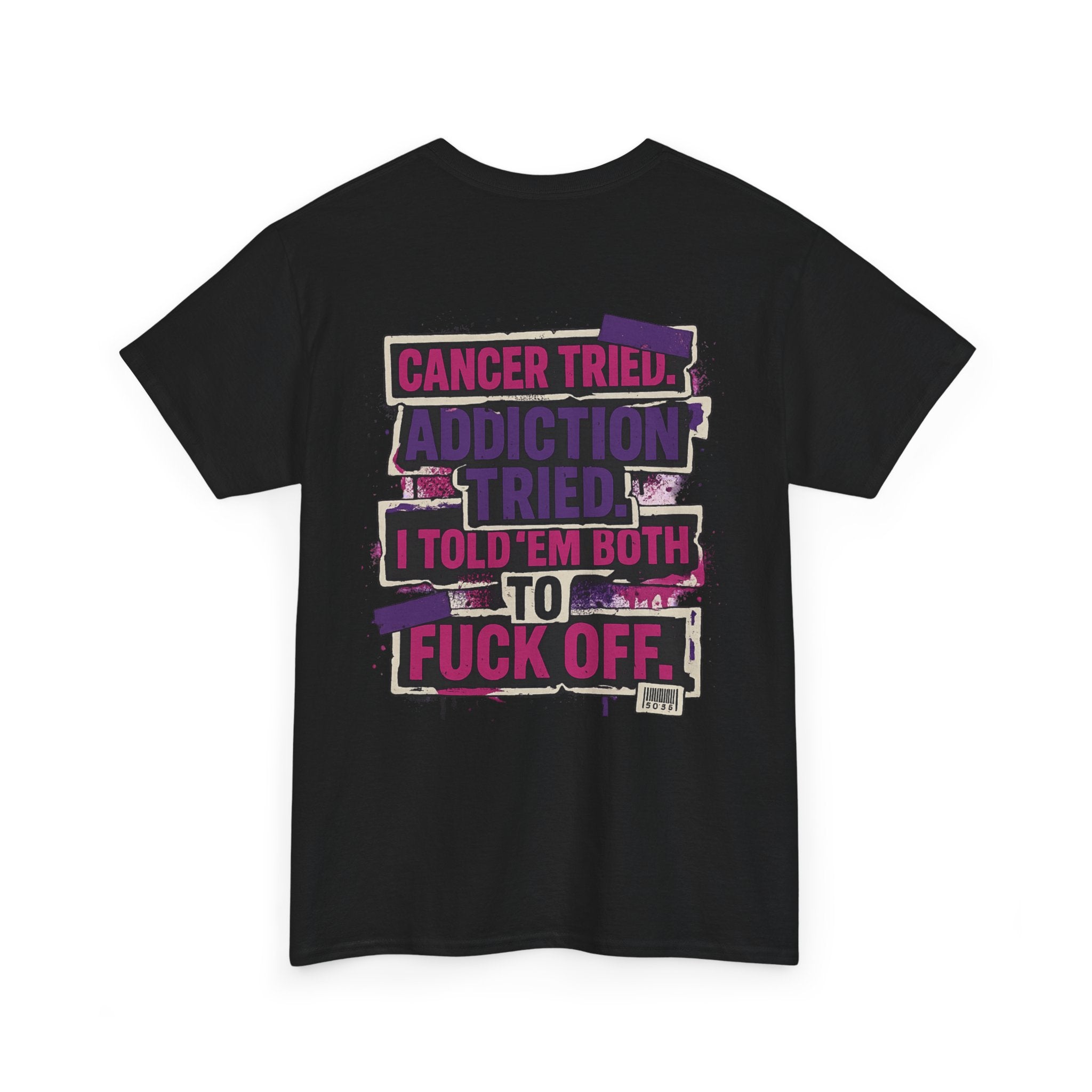 Empowerment Tee - Cancer & Addiction Awareness Shirt, Motivational T-Shirt, Unisex Graphic Tee, Gift for Survivors, Resilience Apparel