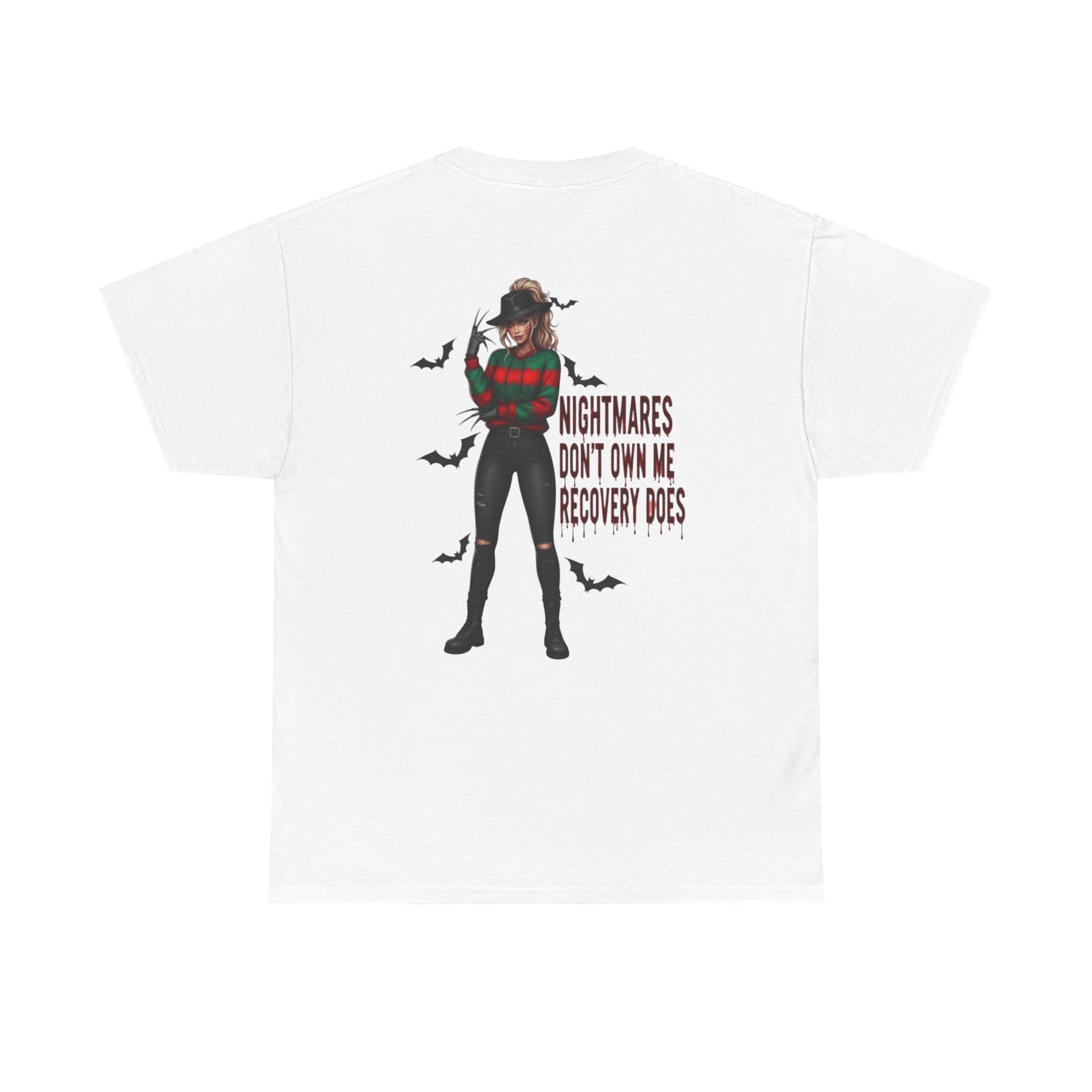 Freddy Krueger Recovery Tee, Unisex Horror T-Shirt, Nightmare Theme Shirt, Gift for Horror Fans, Halloween Apparel