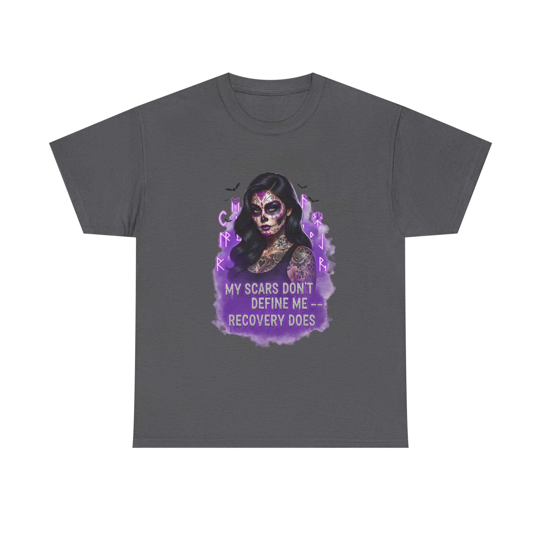 Empowering Recovery Graphic Tee, Unisex Cotton Shirt, Inspirational Apparel, Mental Health Awareness, Gift for Friends, Motivational Wear