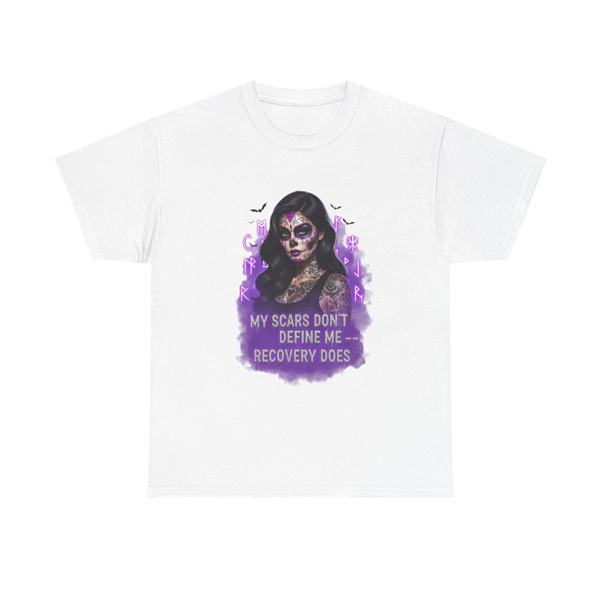 Empowering Recovery Graphic Tee, Unisex Cotton Shirt, Inspirational Apparel, Mental Health Awareness, Gift for Friends, Motivational Wear