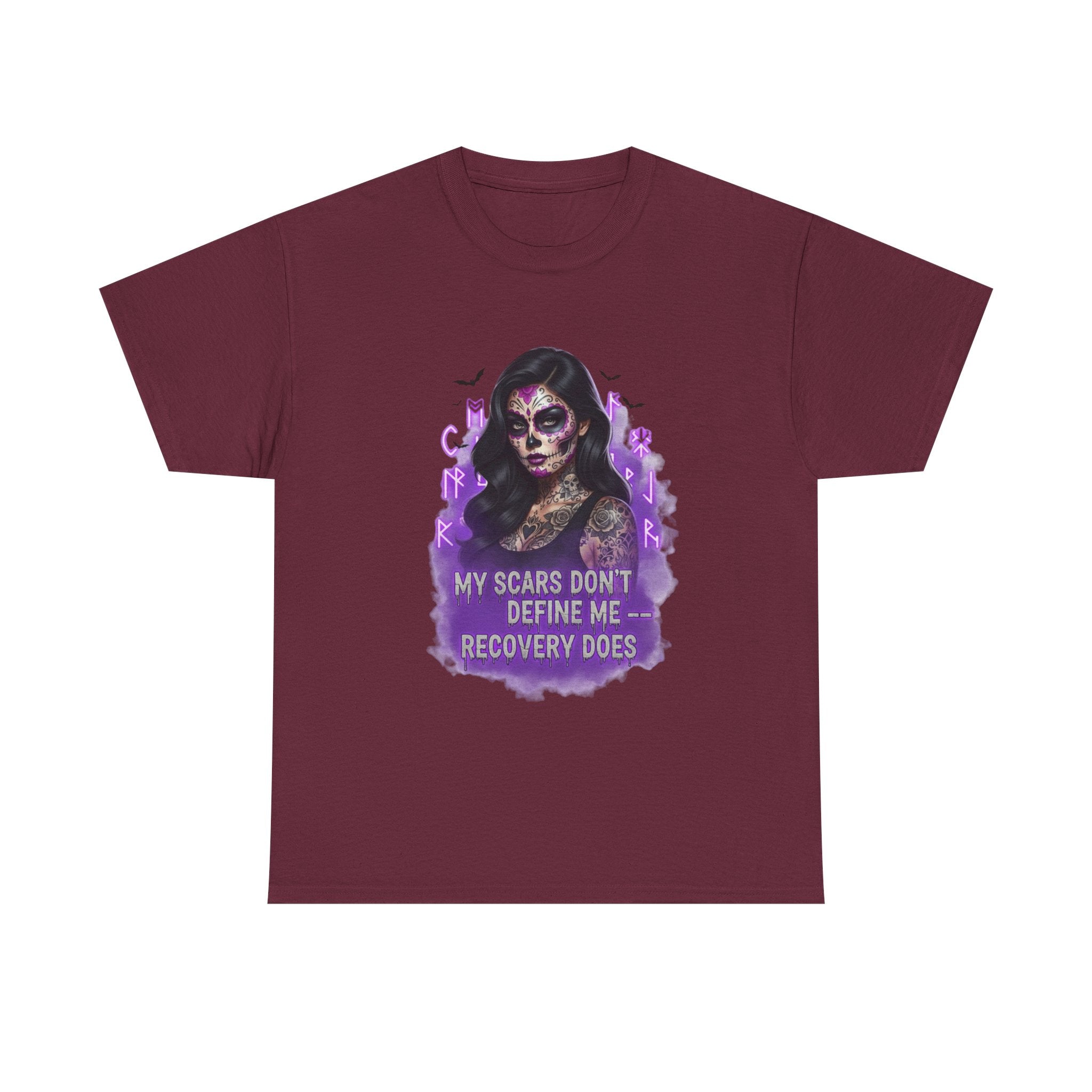 Empowering Recovery Graphic Tee, Unisex Cotton Shirt, Inspirational Apparel, Mental Health Awareness, Gift for Friends, Motivational Wear