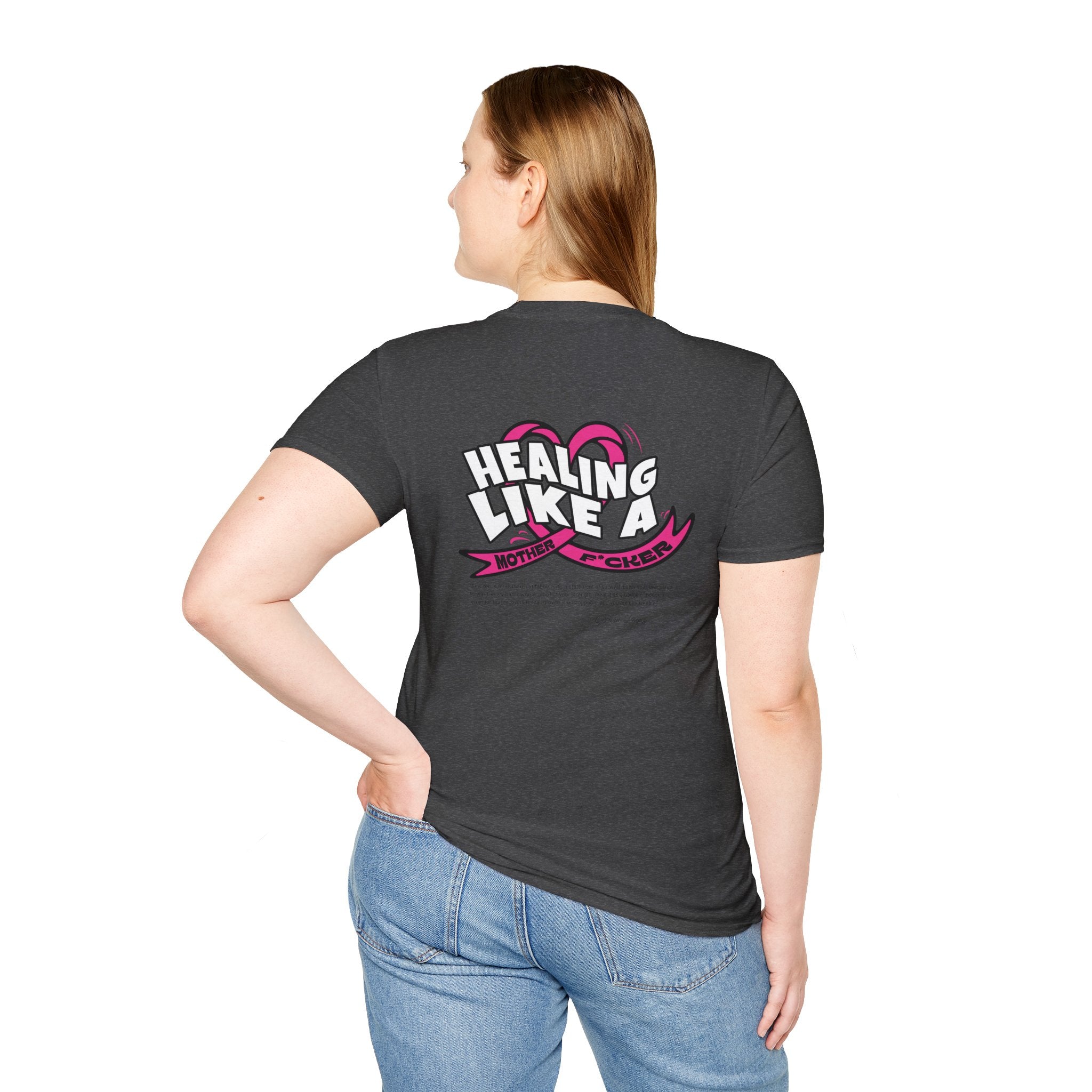Healing Hearts Unisex T-Shirt | Motivational Tee for Mindfulness, Support, Self-Care, Wellness, Gifts for Her