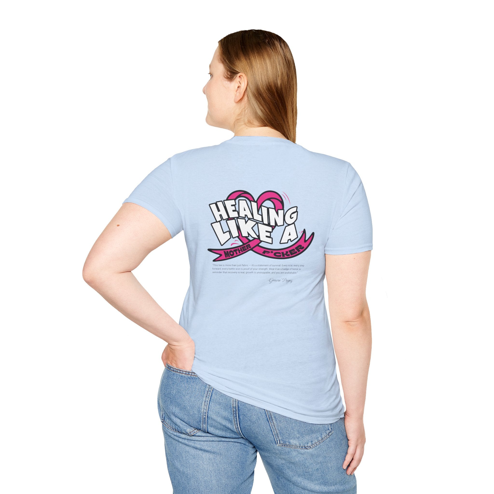 Healing Hearts Unisex T-Shirt | Motivational Tee for Mindfulness, Support, Self-Care, Wellness, Gifts for Her