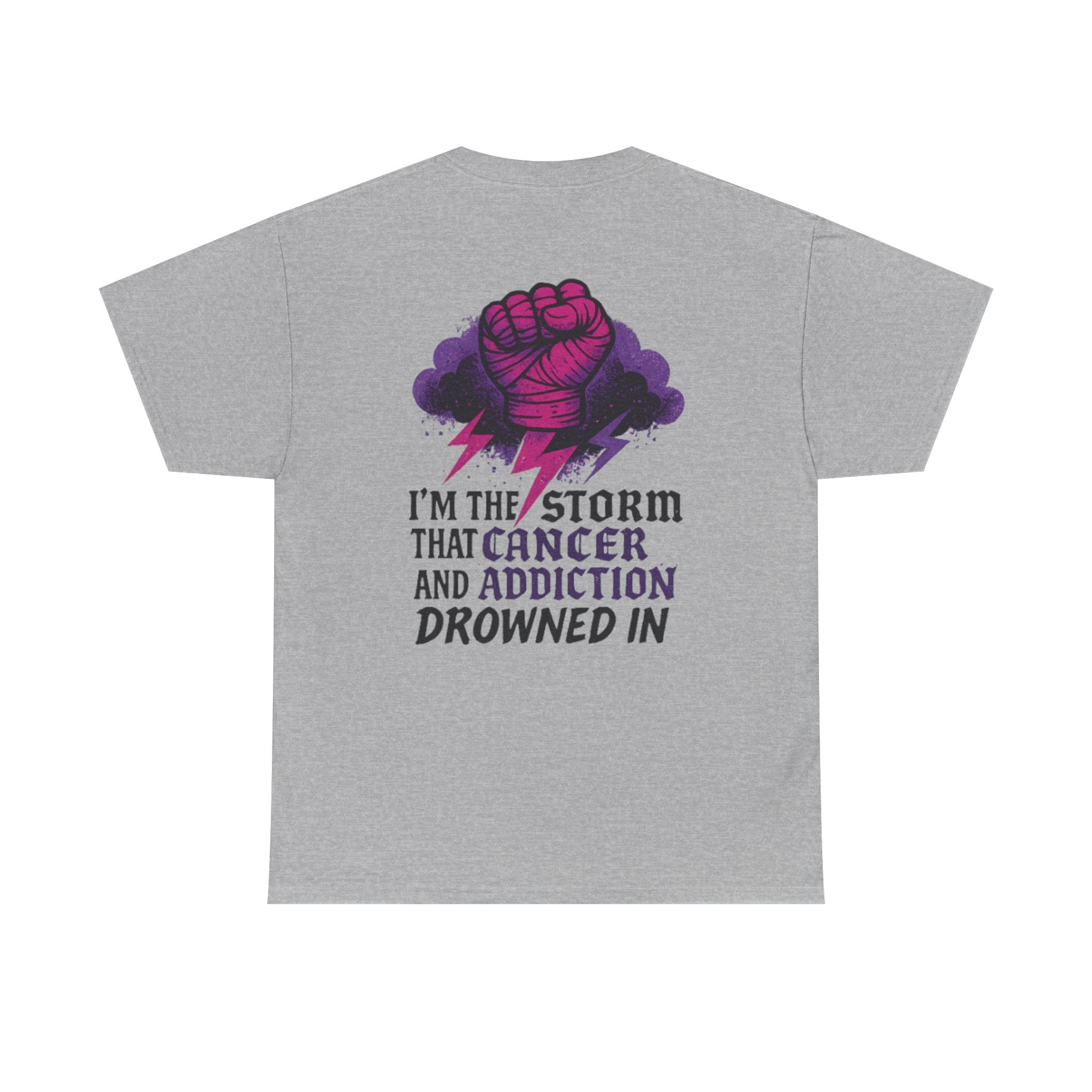 Empowering Unisex T-Shirt, Cancer Awareness Tee, Addiction Recovery Shirt, Inspirational Gift, Motivational Apparel