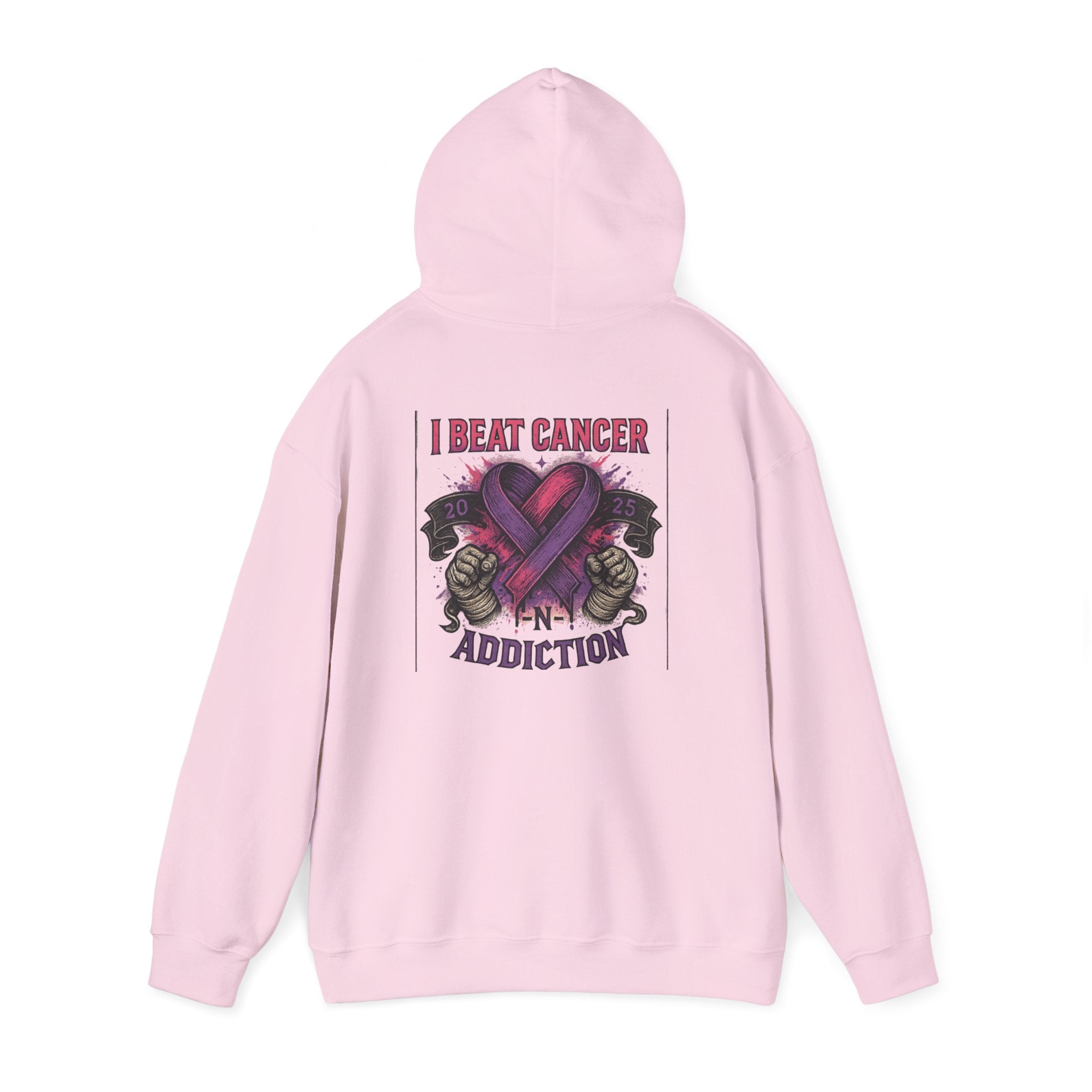 Hope & Strength Unisex Hoodie: Cancer Awareness, Compassion, Inspirational Gift, Comfort Wear, Supportive Apparel