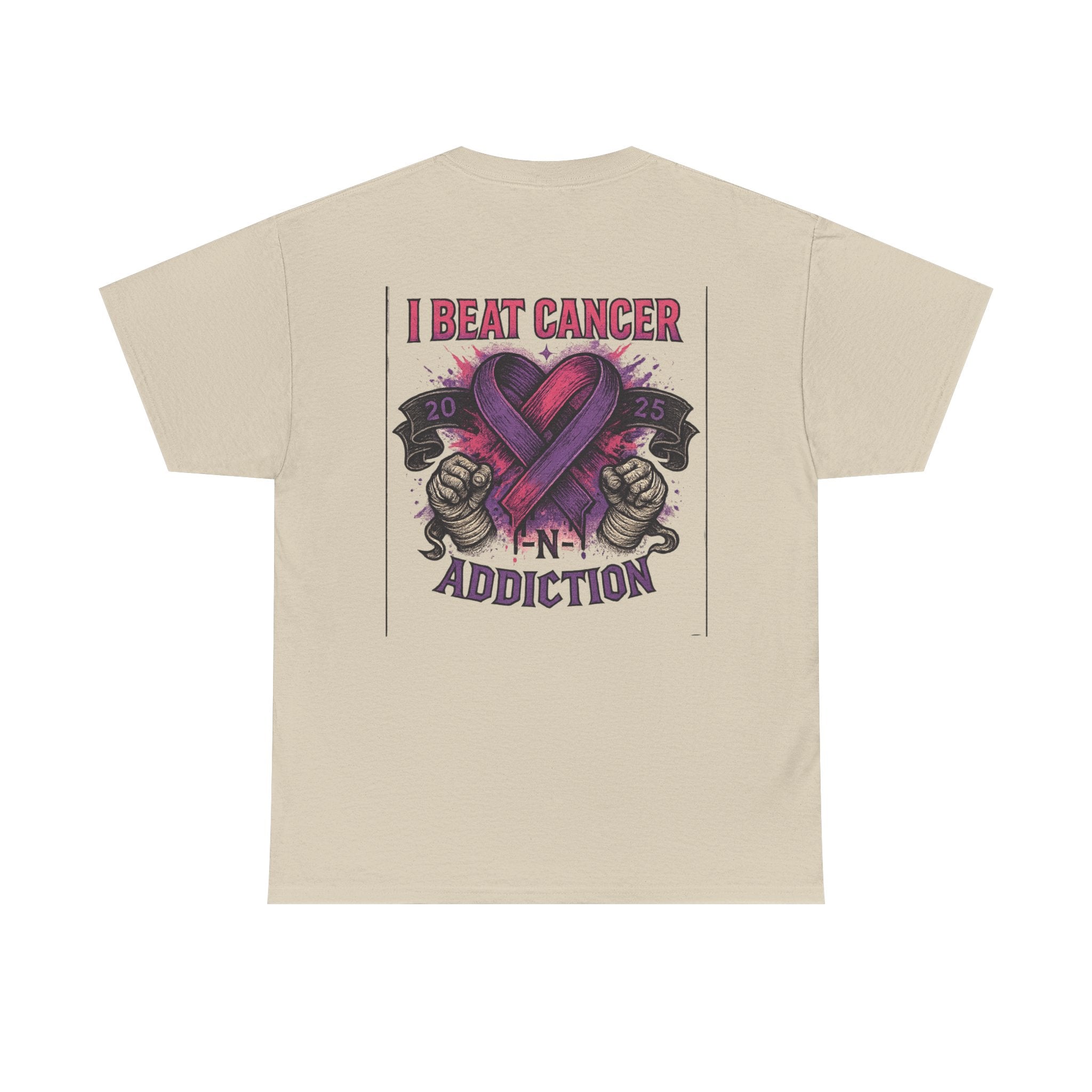 Inspirational Unisex Tee for Cancer Awareness, Beat Cancer Apparel, Gift for Fighters, Recovery Support T-Shirt, Celebration of Strength