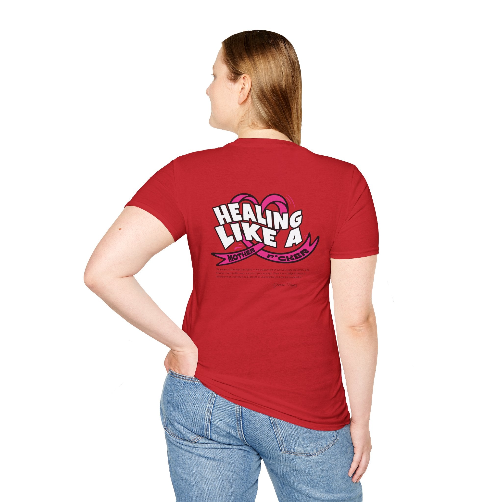 Healing Hearts Unisex T-Shirt | Motivational Tee for Mindfulness, Support, Self-Care, Wellness, Gifts for Her