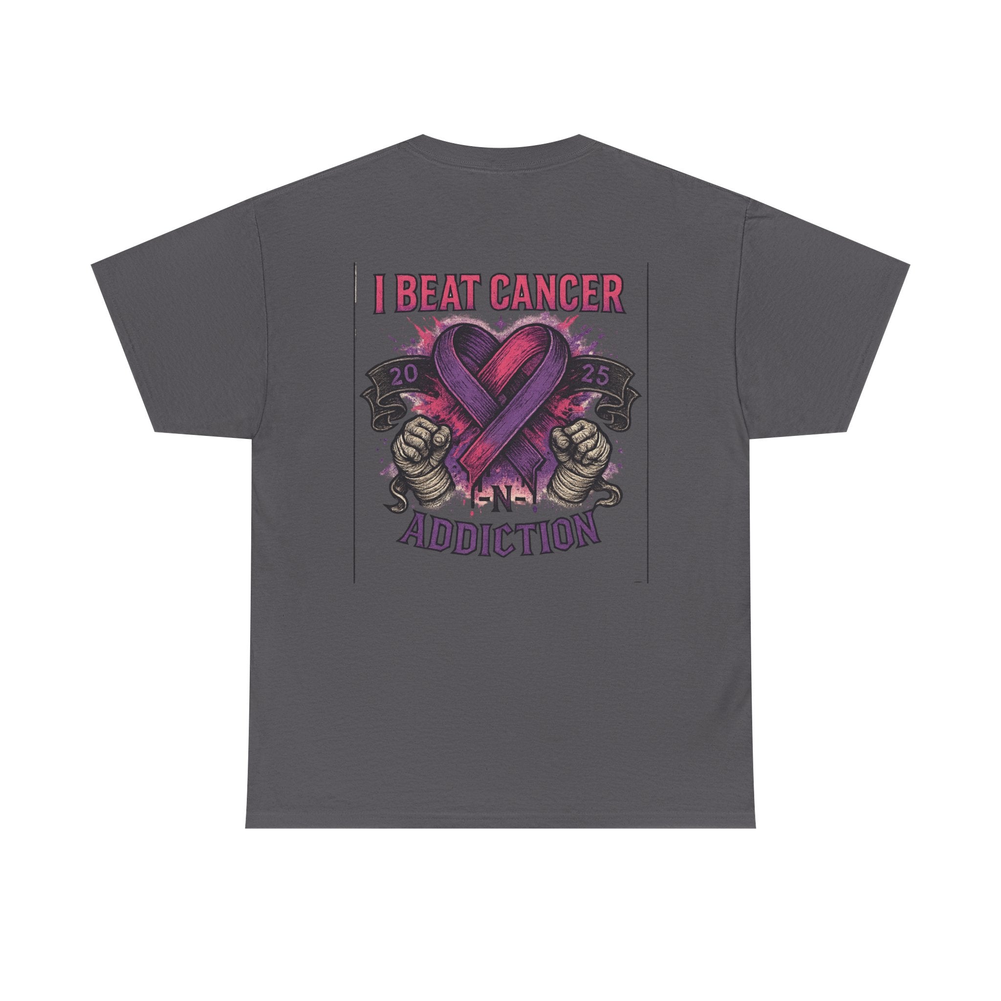Inspirational Unisex Tee for Cancer Awareness, Beat Cancer Apparel, Gift for Fighters, Recovery Support T-Shirt, Celebration of Strength