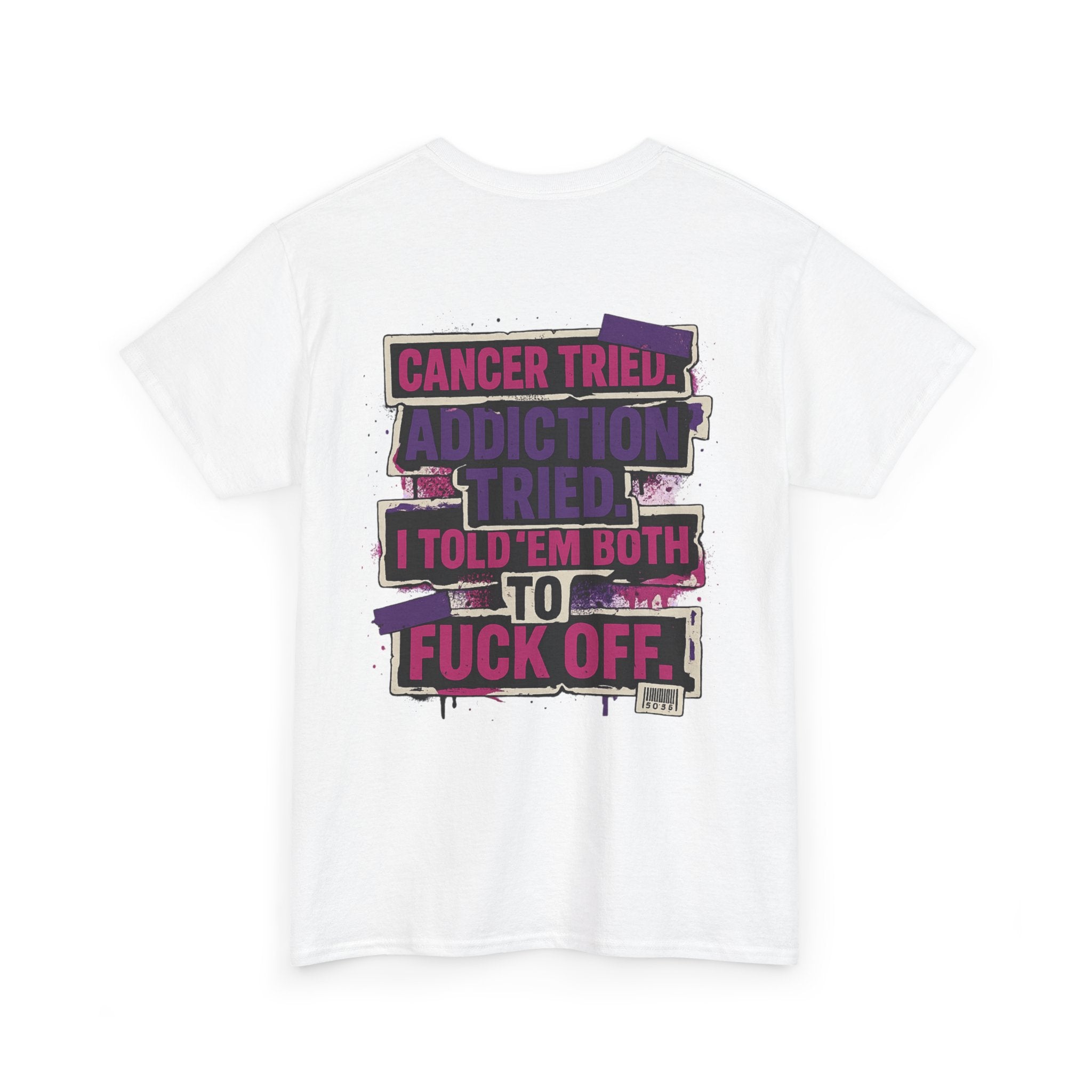 Empowerment Tee - Cancer & Addiction Awareness Shirt, Motivational T-Shirt, Unisex Graphic Tee, Gift for Survivors, Resilience Apparel