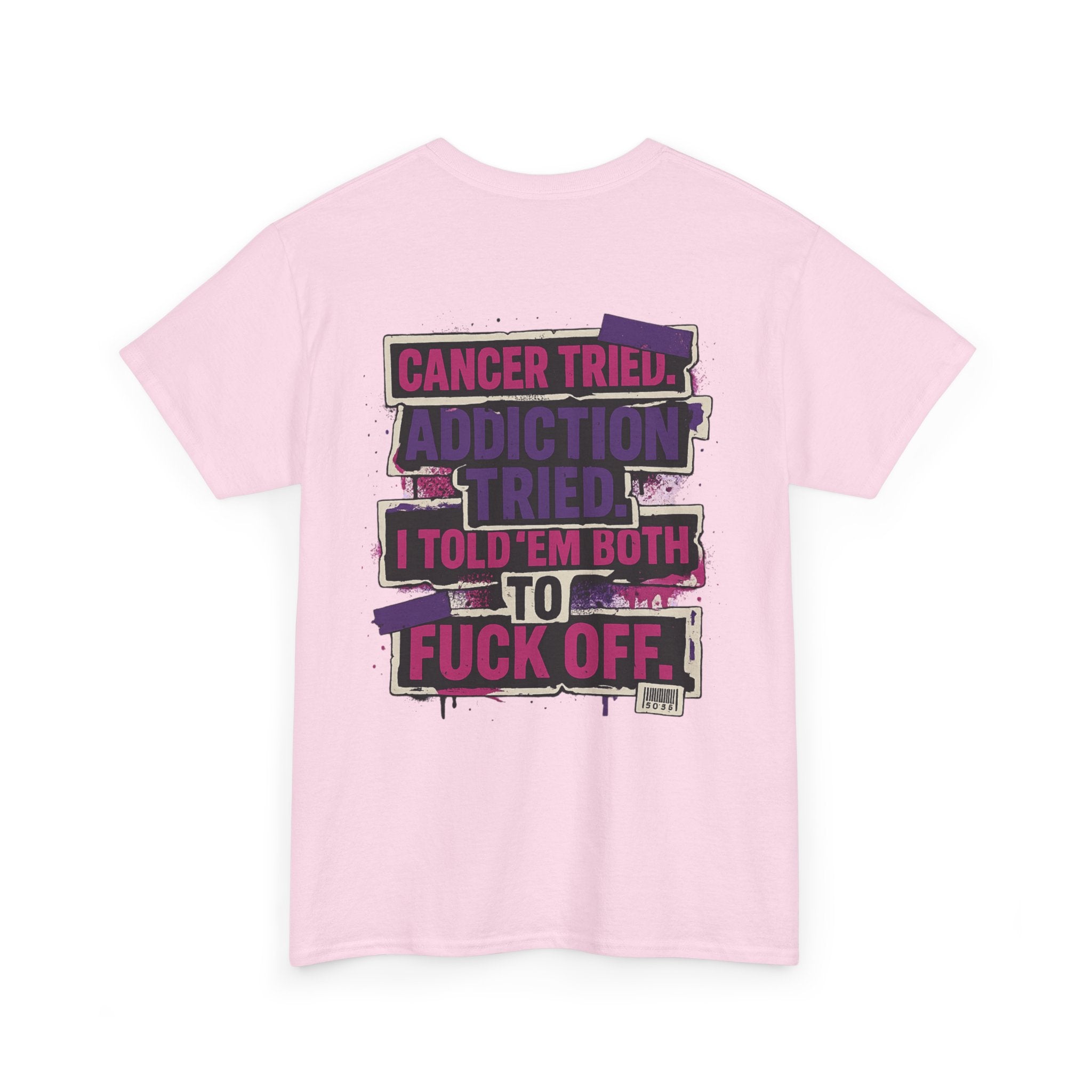 Empowerment Tee - Cancer & Addiction Awareness Shirt, Motivational T-Shirt, Unisex Graphic Tee, Gift for Survivors, Resilience Apparel