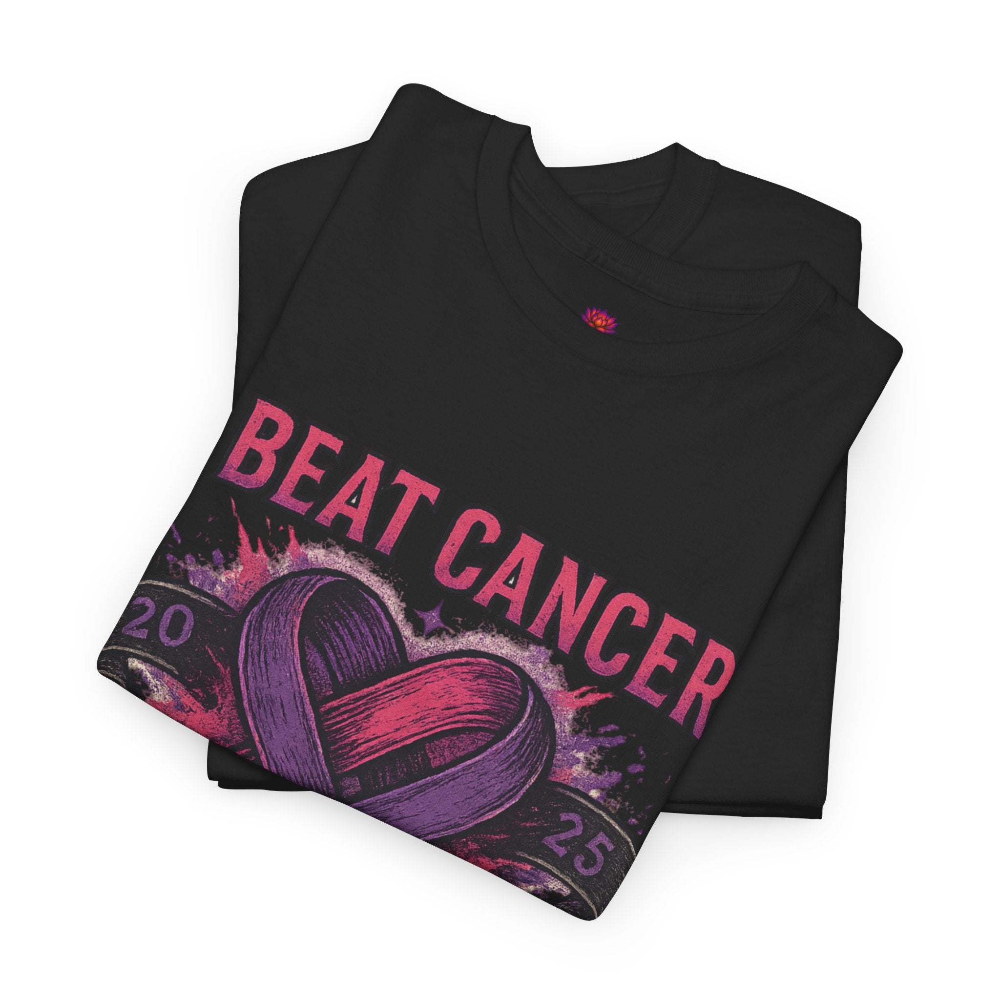 Cancer Awareness Unisex Tee - I Beat Cancer, Fight Against Addiction, Support Breast Cancer, Inspirational Gift, Comfortable Cotton Shirt