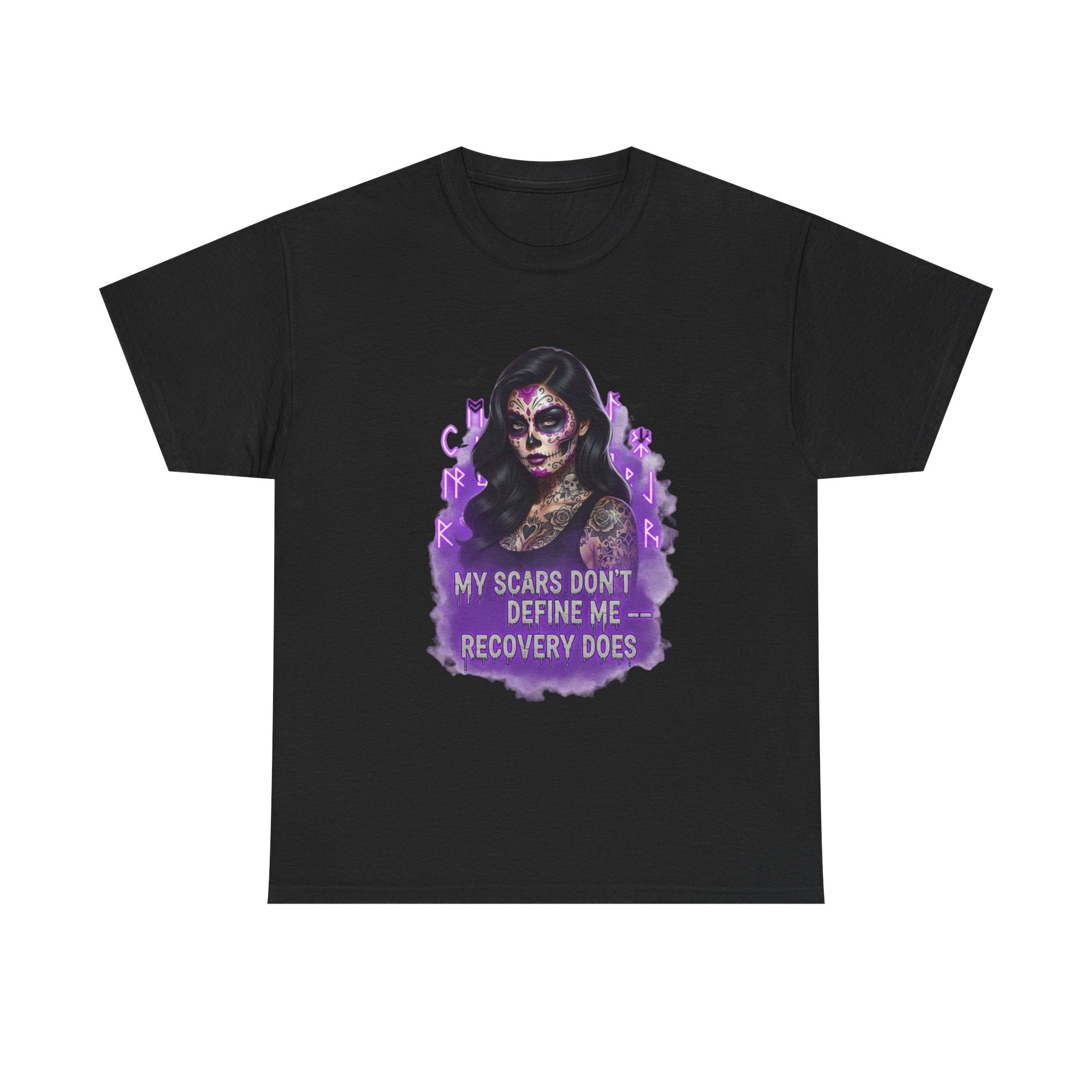 Empowering Recovery Graphic Tee, Unisex Cotton Shirt, Inspirational Apparel, Mental Health Awareness, Gift for Friends, Motivational Wear