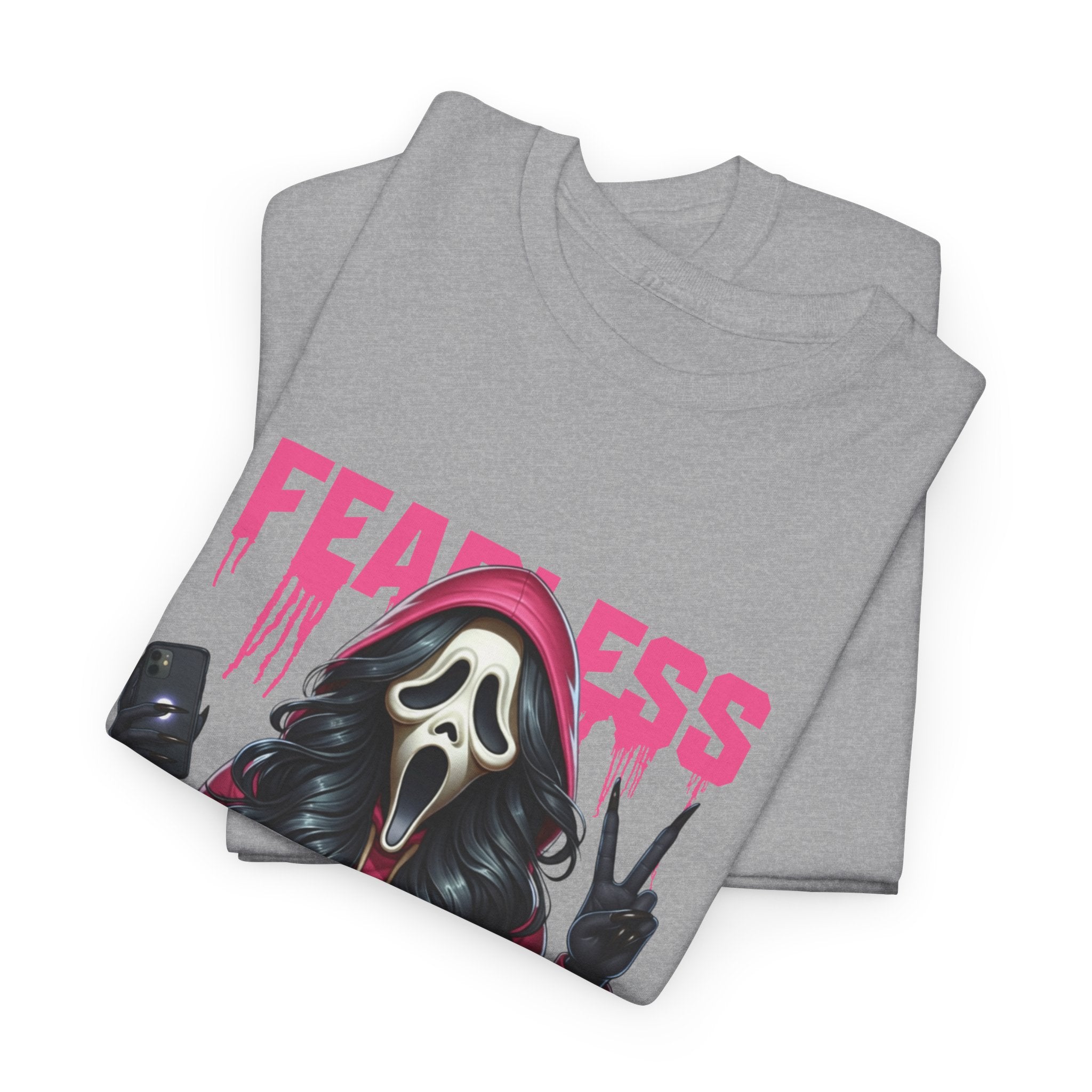 (DESIGN ON FRONT) Fearless in Recovery Tee, Support Shirt, Gift for Friends, Addiction Awareness, Motivational T-Shirt, Recovery Advocate Wear