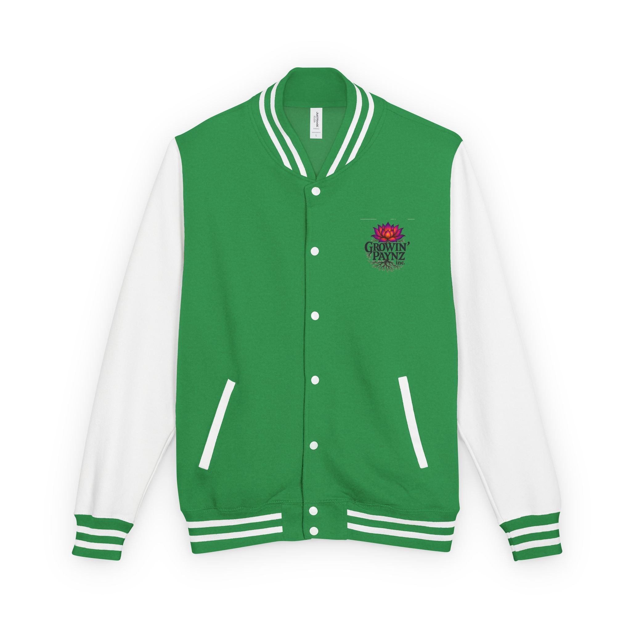 Retro Bear-Themed Unisex Heavyweight Letterman Jacket | Vintage Charm, Cozy Layer, Perfect Gift, Fashion Statement, Trendy Outerwear