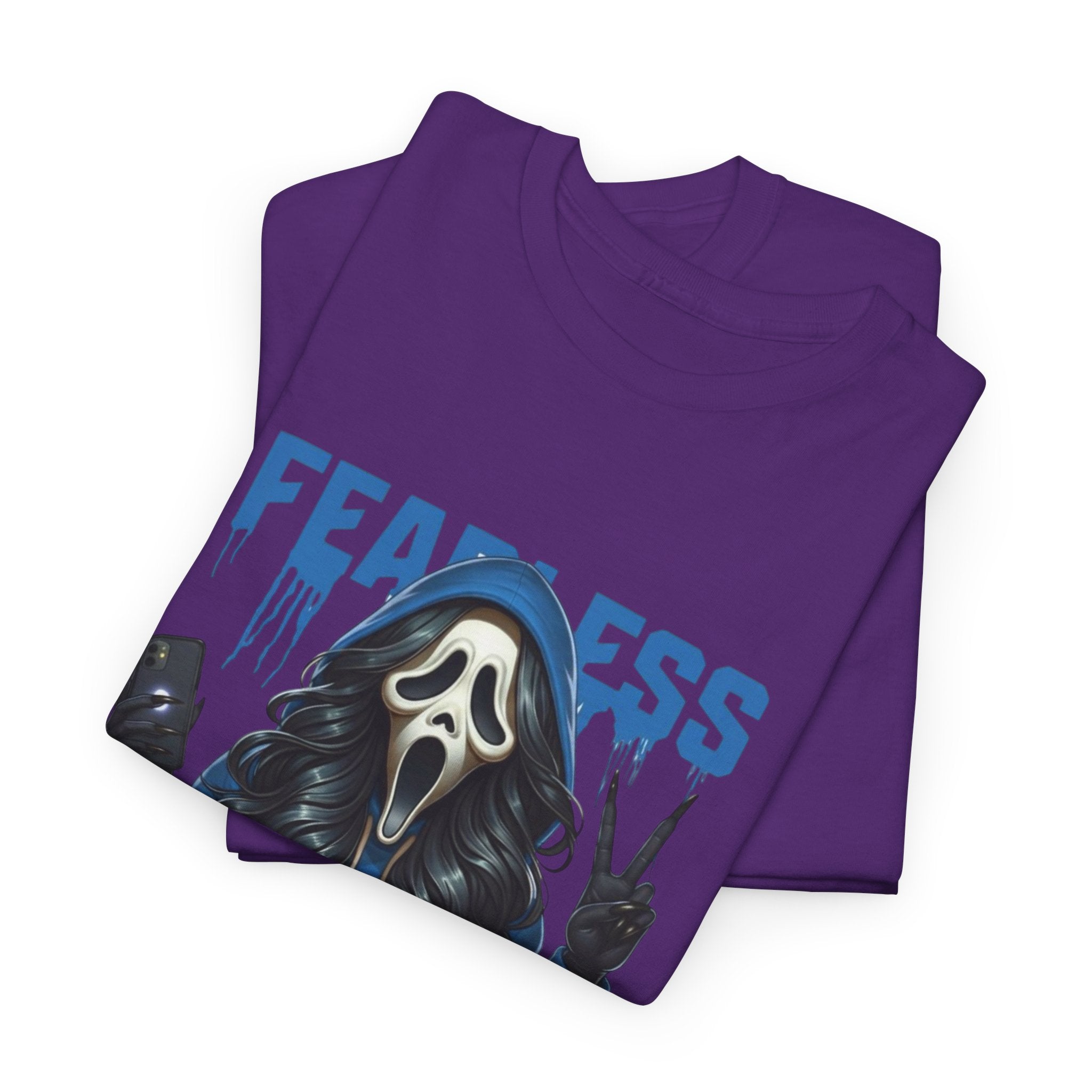 (DESIGN ON FRONT) Fearless in Recovery Tee, Motivational T-Shirt, Unisex Cotton Shirt, Recovery Awareness Apparel, Gift for Support, Inspirational Wear