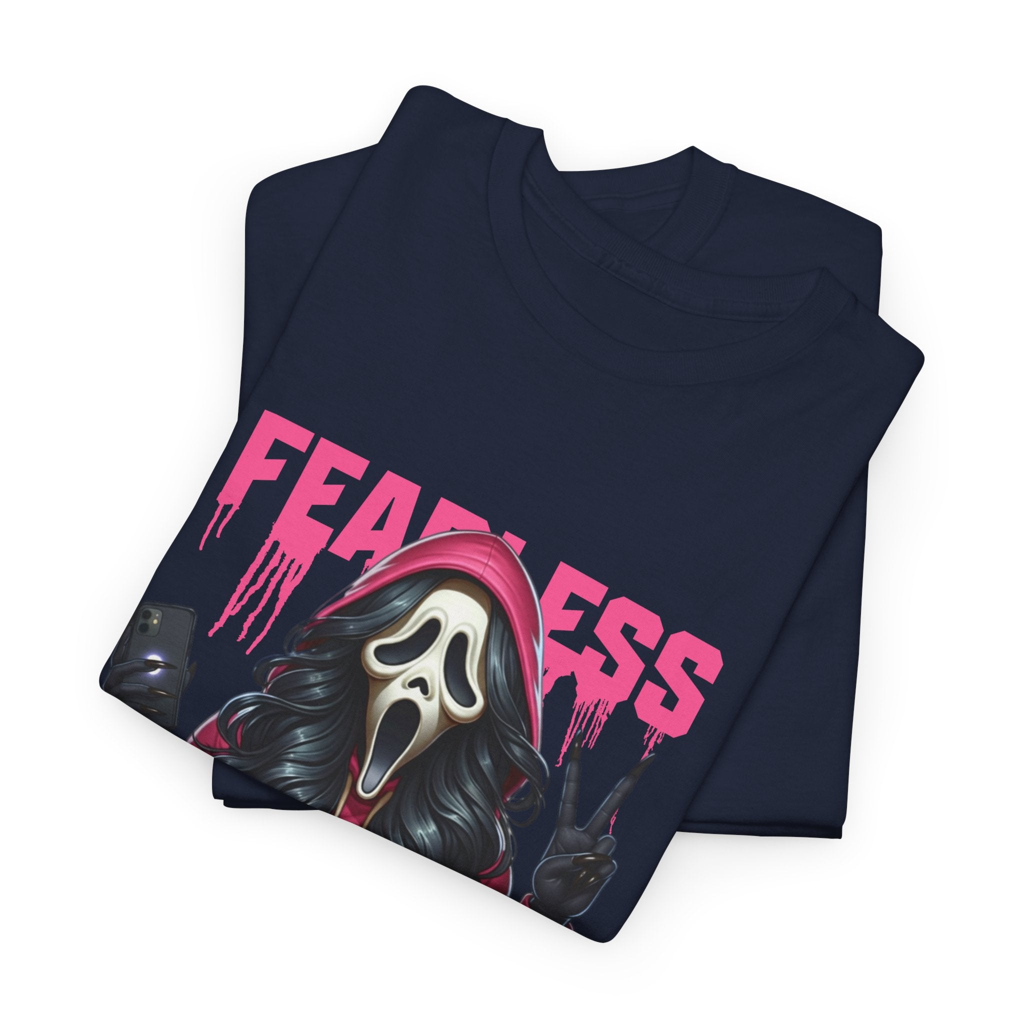 (DESIGN ON FRONT) Fearless in Recovery Tee, Support Shirt, Gift for Friends, Addiction Awareness, Motivational T-Shirt, Recovery Advocate Wear