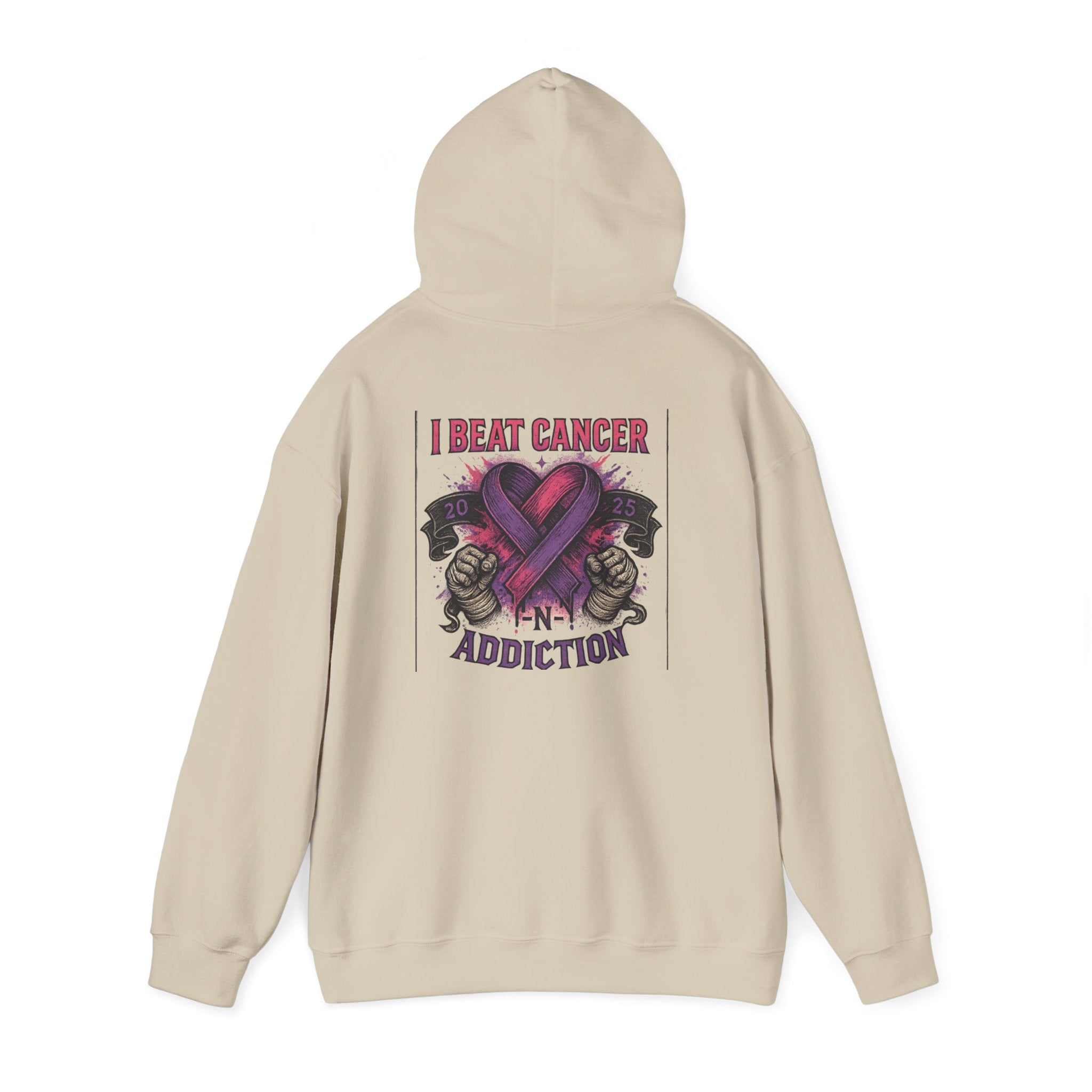 Hope & Strength Unisex Hoodie: Cancer Awareness, Compassion, Inspirational Gift, Comfort Wear, Supportive Apparel