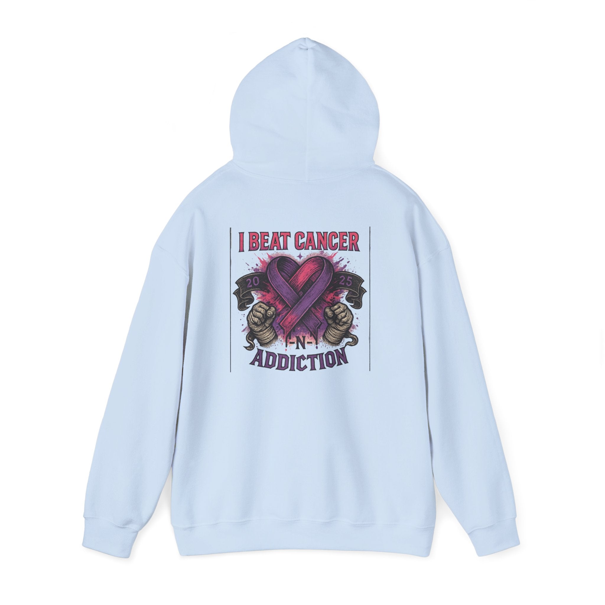 Hope & Strength Unisex Hoodie: Cancer Awareness, Compassion, Inspirational Gift, Comfort Wear, Supportive Apparel
