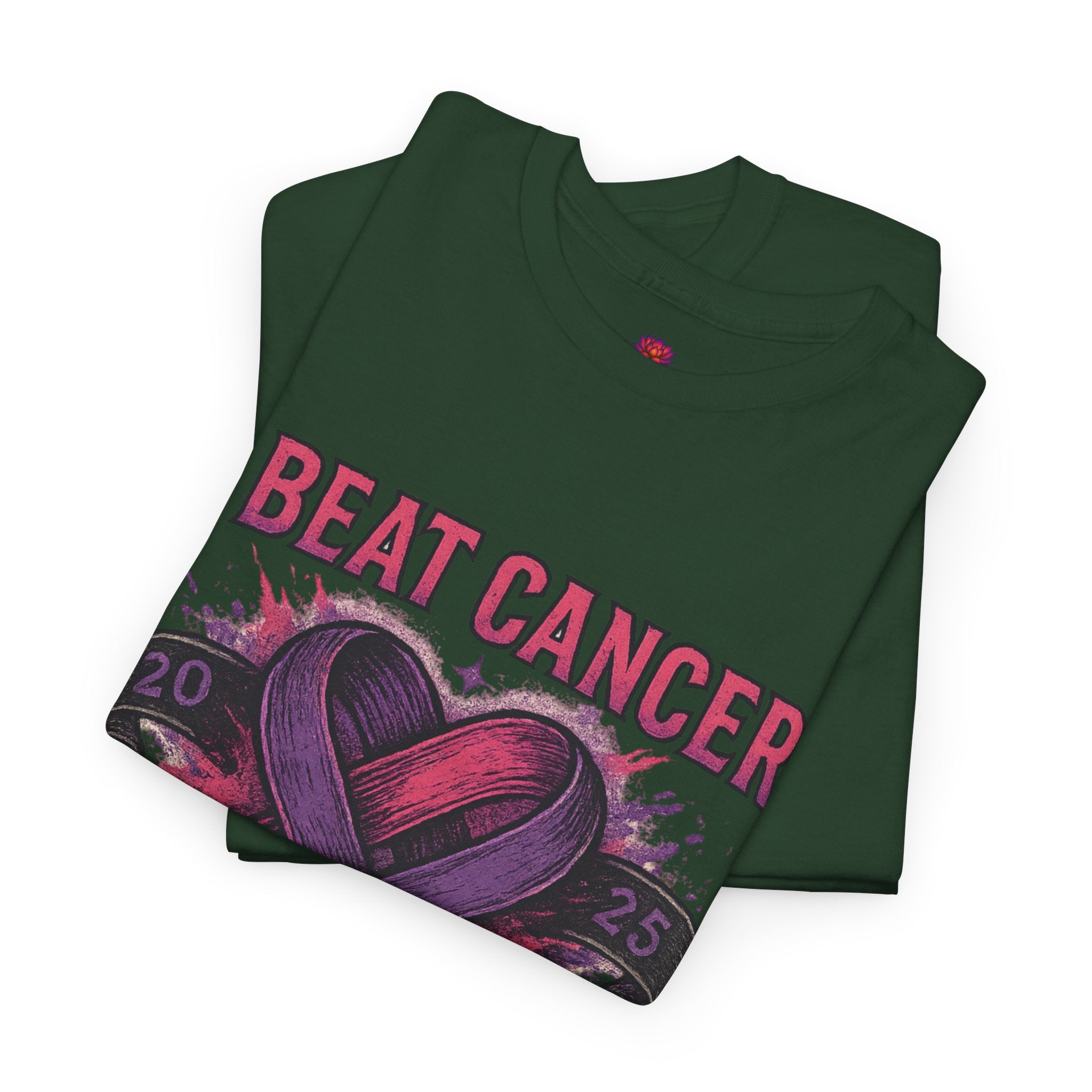 Cancer Awareness Unisex Tee - I Beat Cancer, Fight Against Addiction, Support Breast Cancer, Inspirational Gift, Comfortable Cotton Shirt