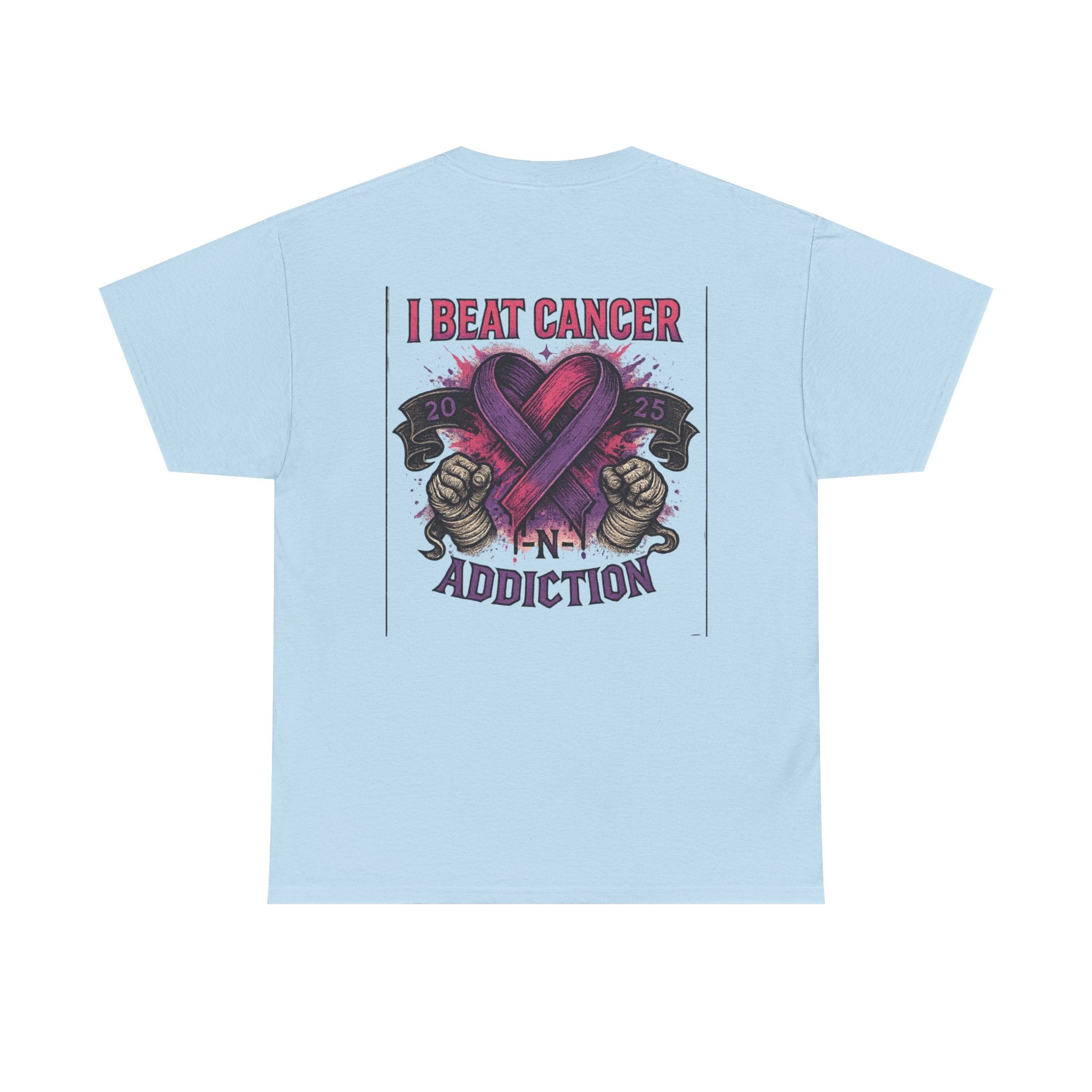 Inspirational Unisex Tee for Cancer Awareness, Beat Cancer Apparel, Gift for Fighters, Recovery Support T-Shirt, Celebration of Strength