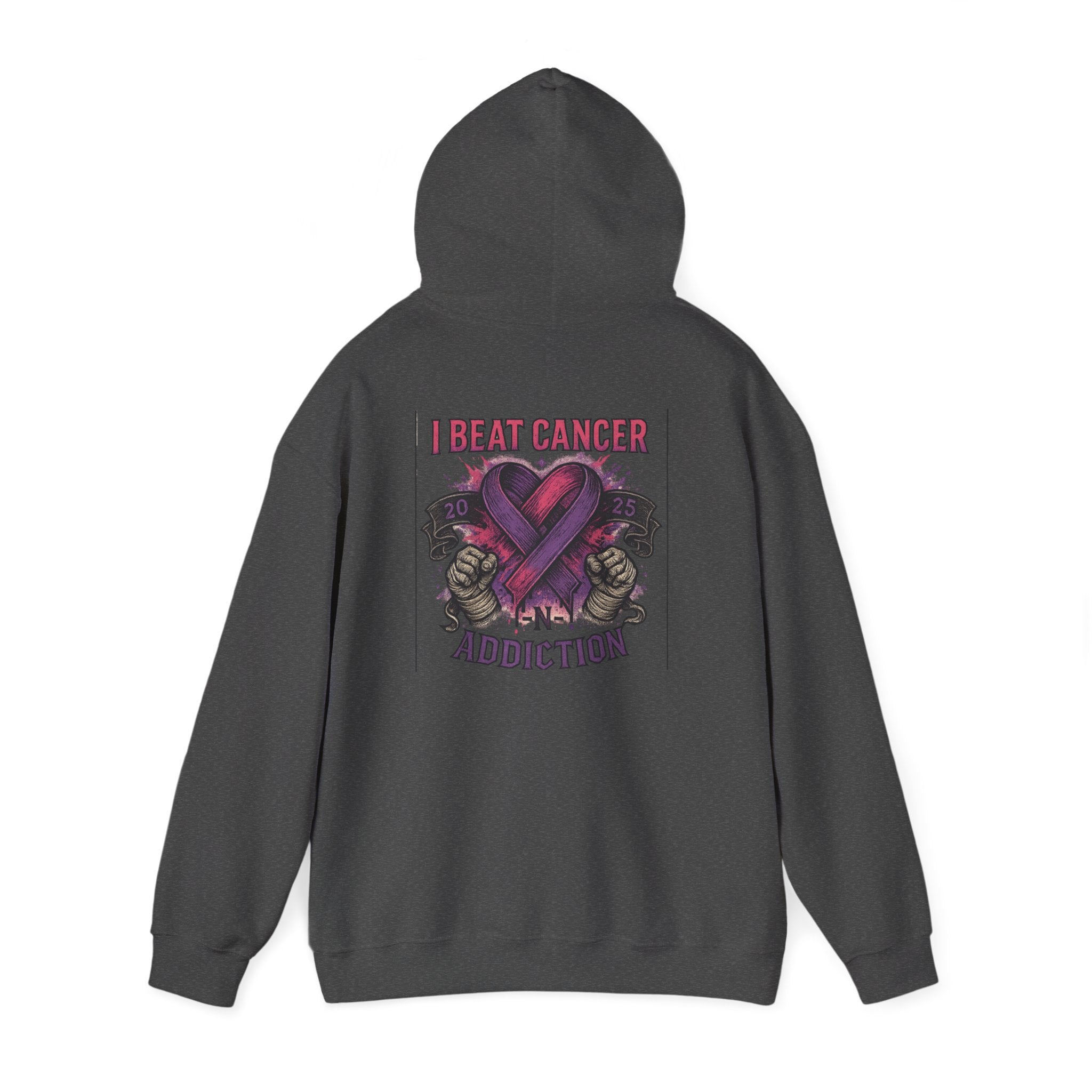 Hope & Strength Unisex Hoodie: Cancer Awareness, Compassion, Inspirational Gift, Comfort Wear, Supportive Apparel