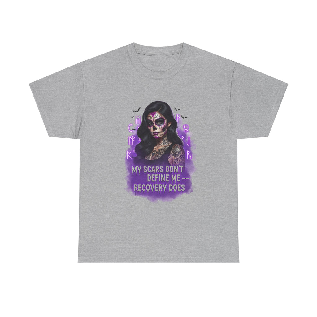 Empowering Recovery Graphic Tee, Unisex Cotton Shirt, Inspirational Apparel, Mental Health Awareness, Gift for Friends, Motivational Wear